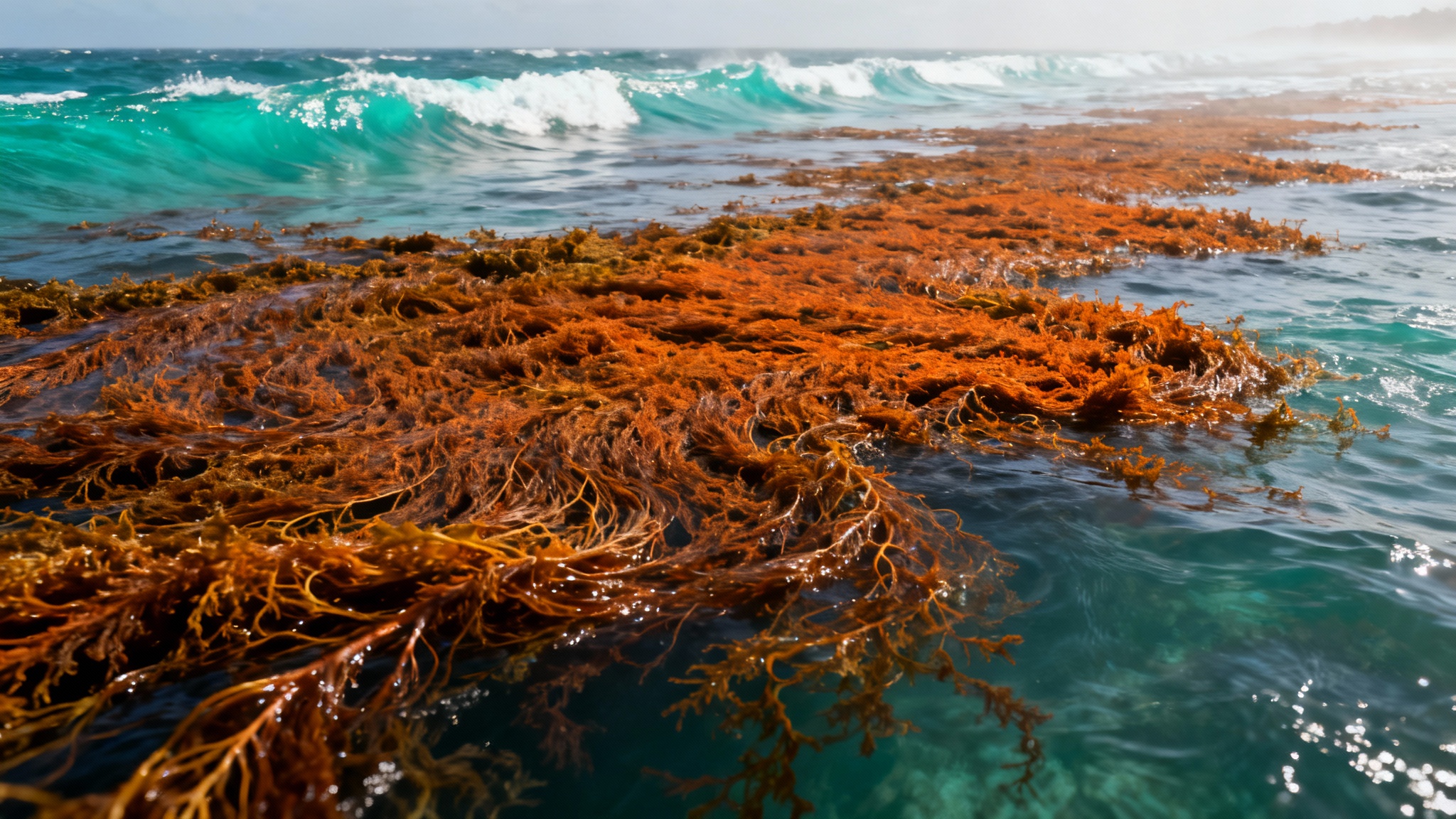 Ces algues brunes qui envahissent l&#039;Atlantique : le mystère du Sargasse enfin résolu par la science