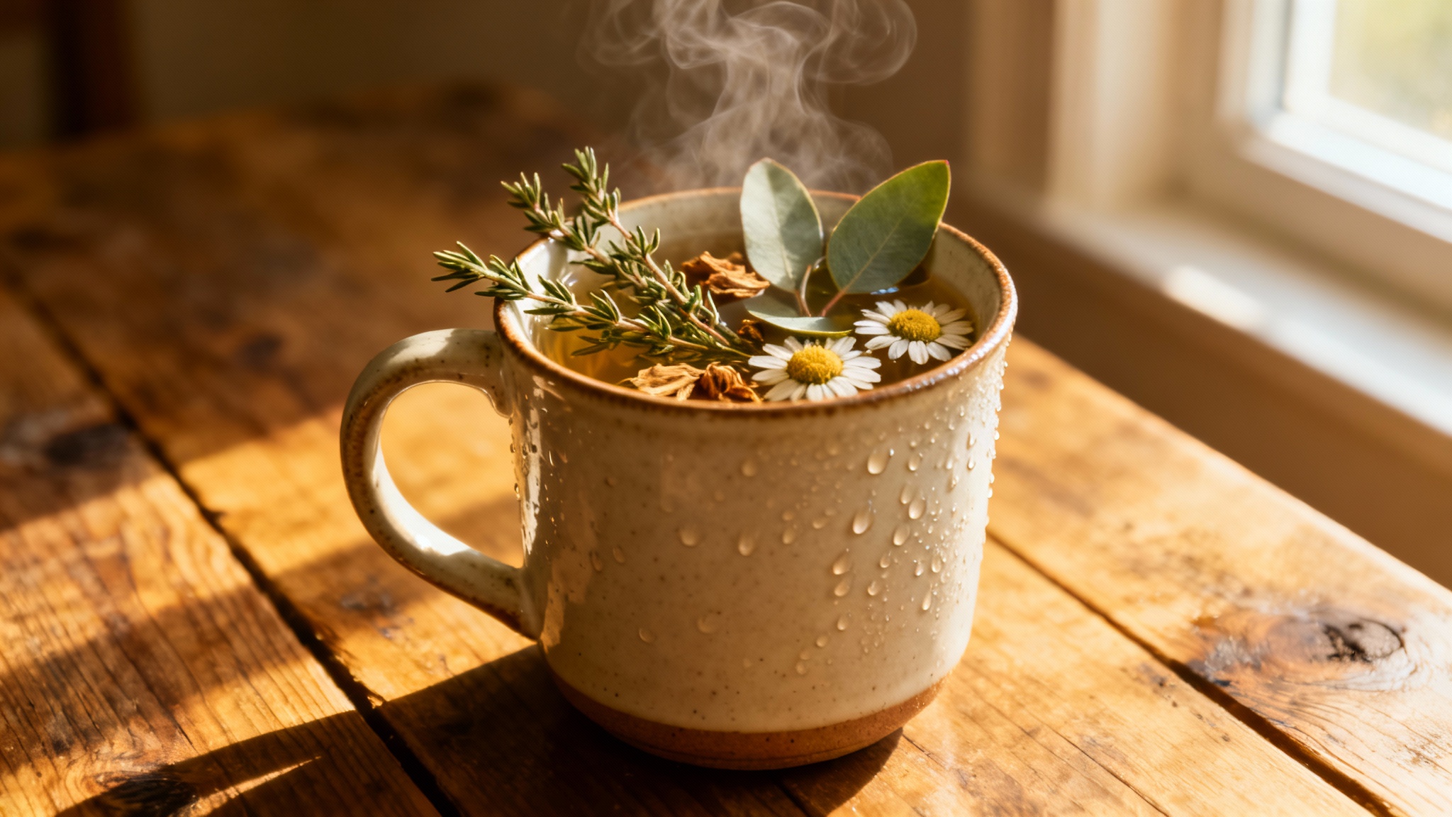 L&#039;erreur que l&#039;on commet tous en buvant du thym pour soigner un rhume