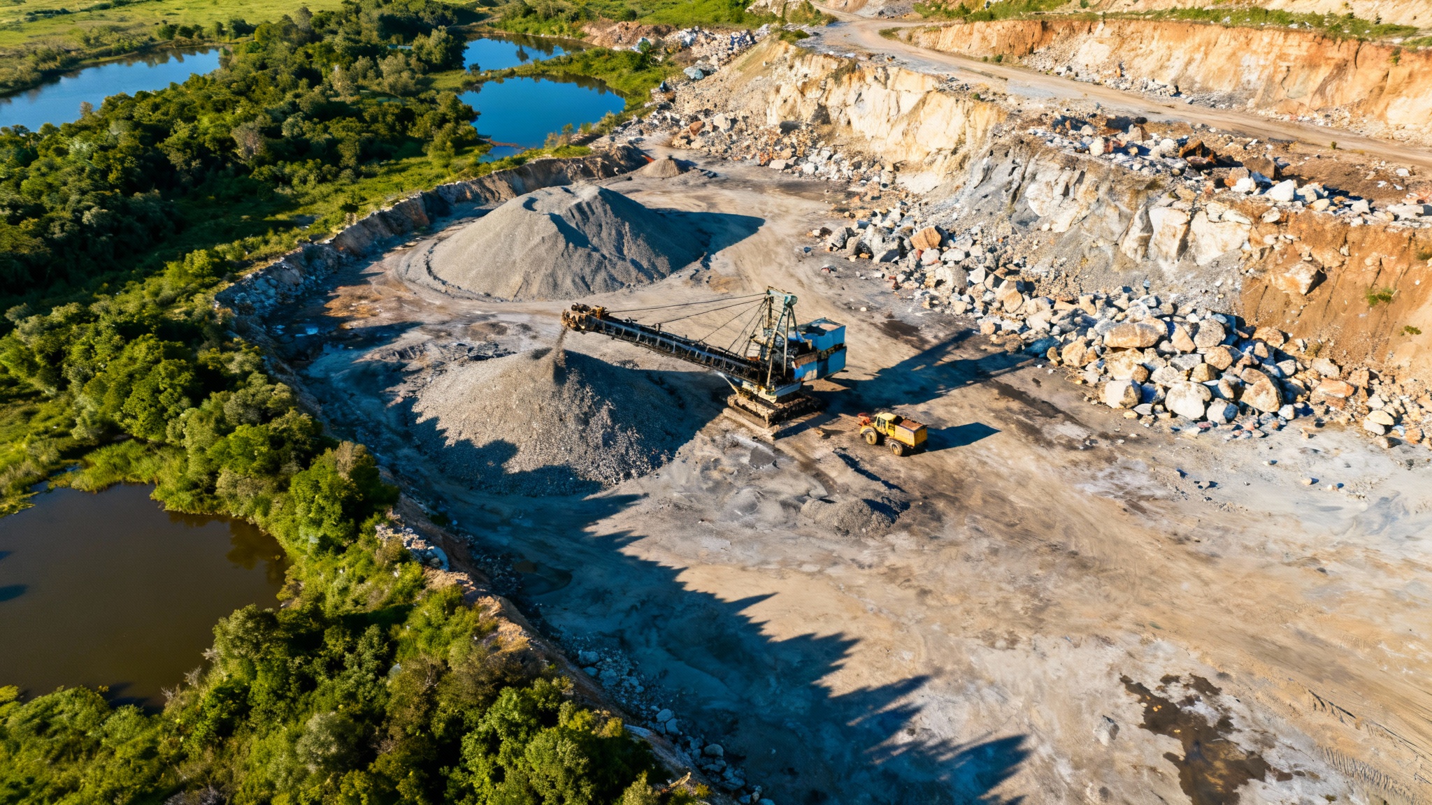 Le problème de l'extraction traditionnelle : une catastrophe écologique