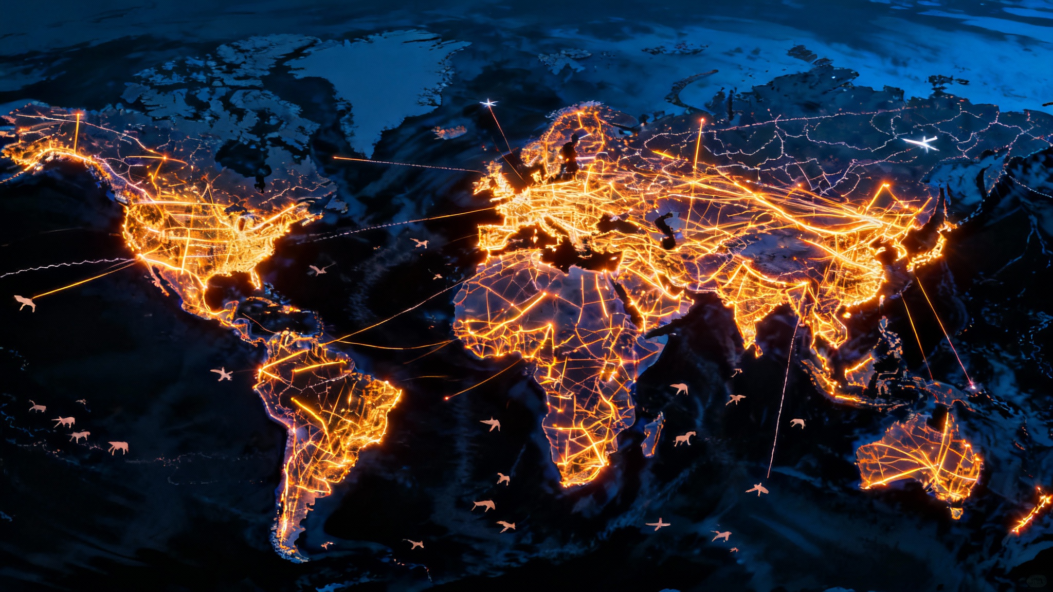 Le mouvement humain écrase le règne animal