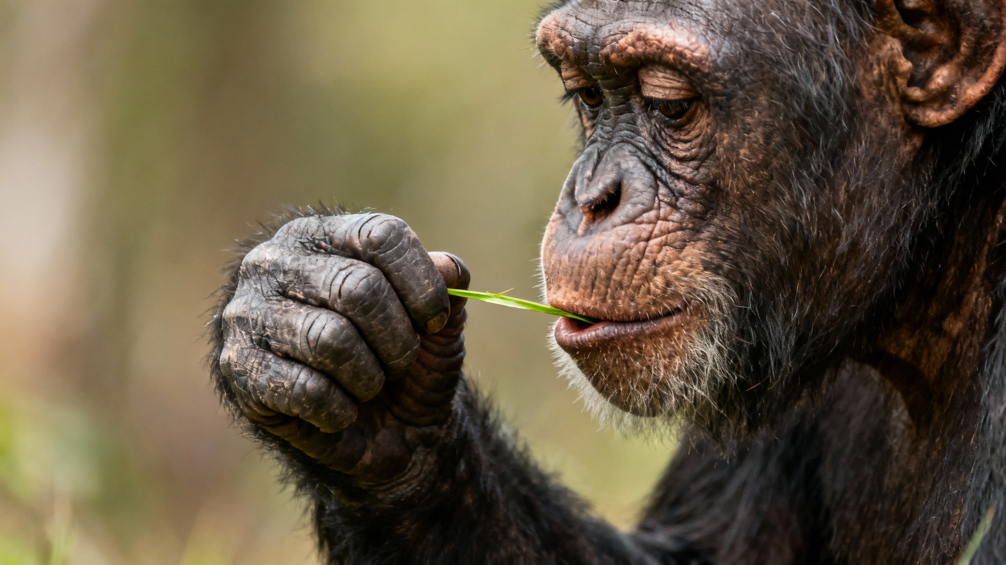 L&#039;étrange &#039;effet de mode&#039; qui fait fureur chez les chimpanzés de Zambie