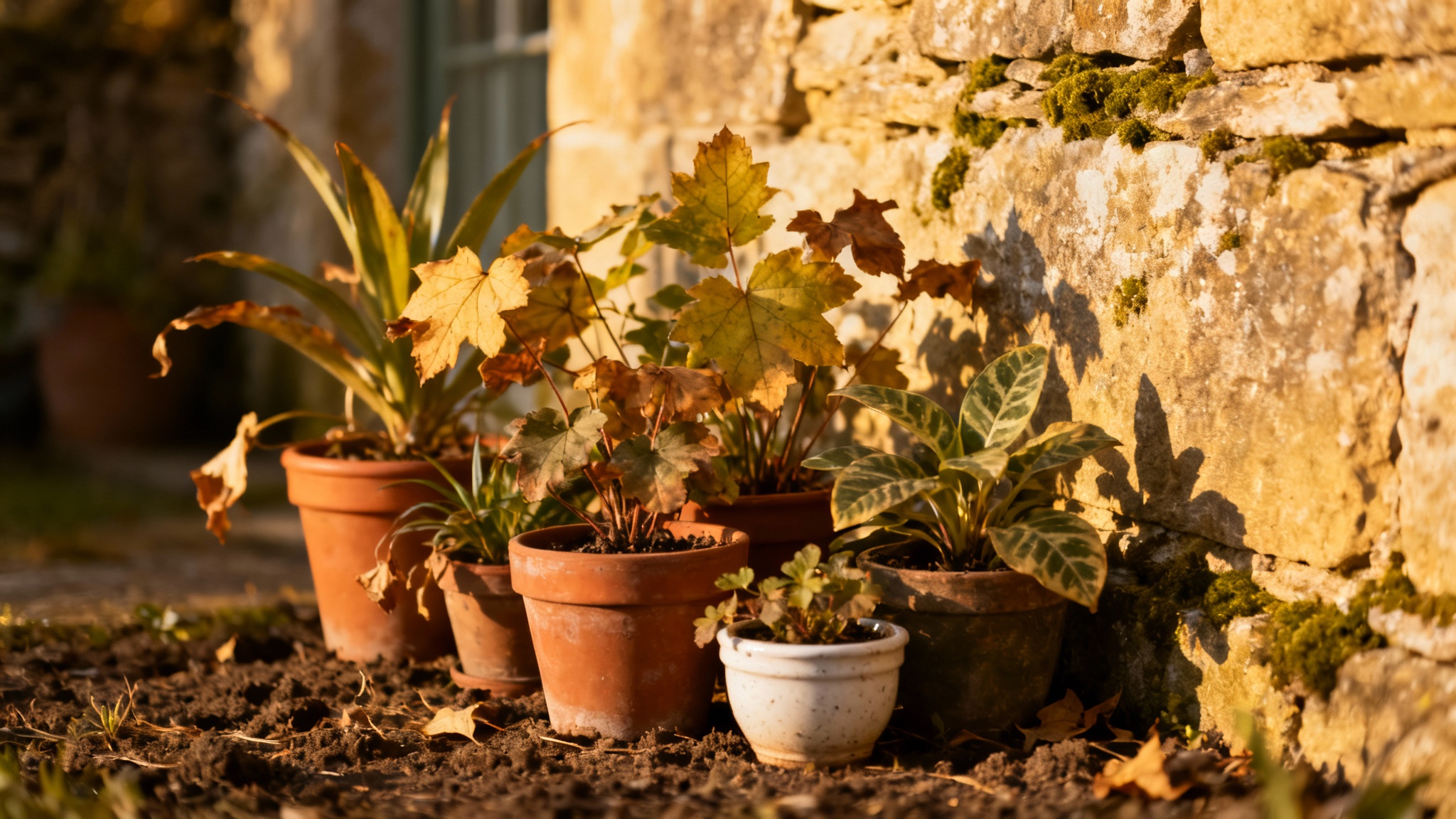 Priorité aux pots et aux murs bien exposés