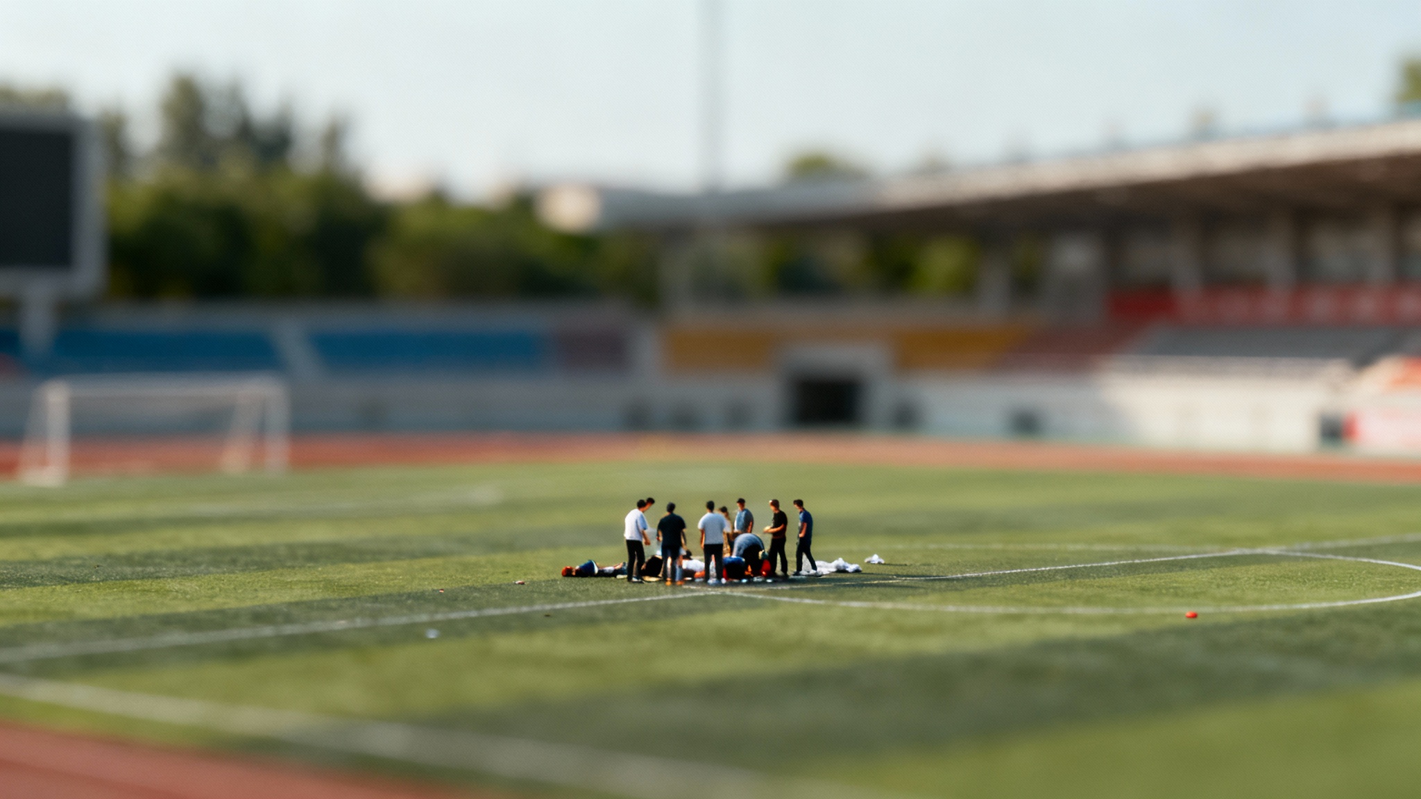 Quand un adolescent s'écroule en plein effort