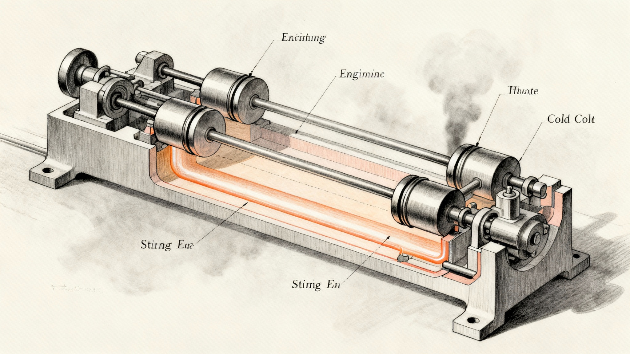 Le moteur Stirling : l’ami des petites différences thermiques