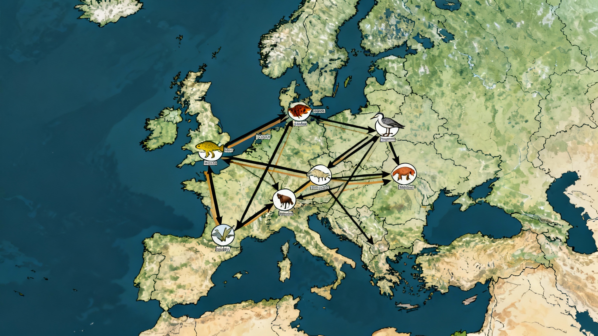 Les petits mangeurs et le grand suivi en europe
