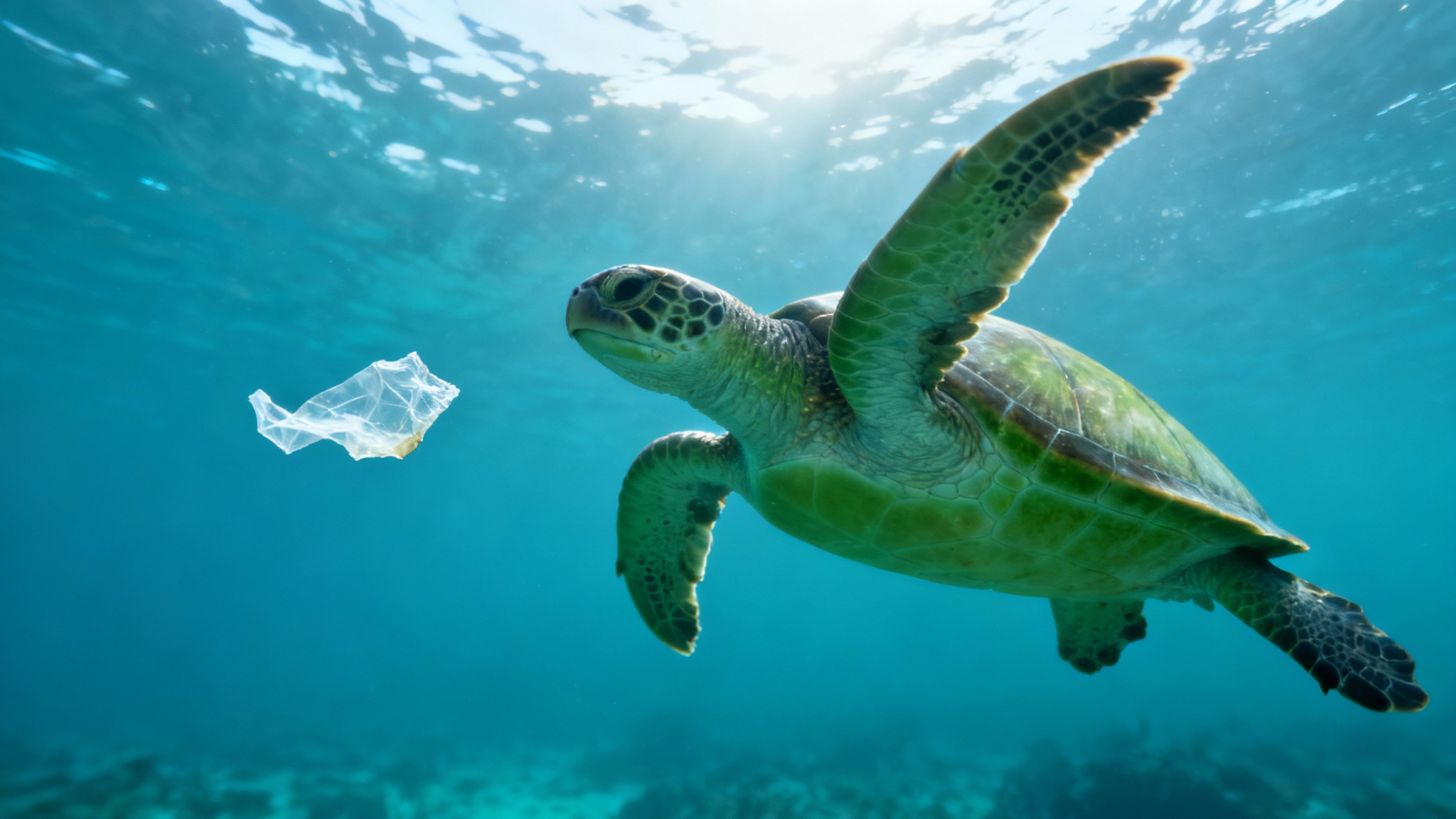 Le corps de la tortue, un réservoir insoupçonné pour 6 tonnes de plastique