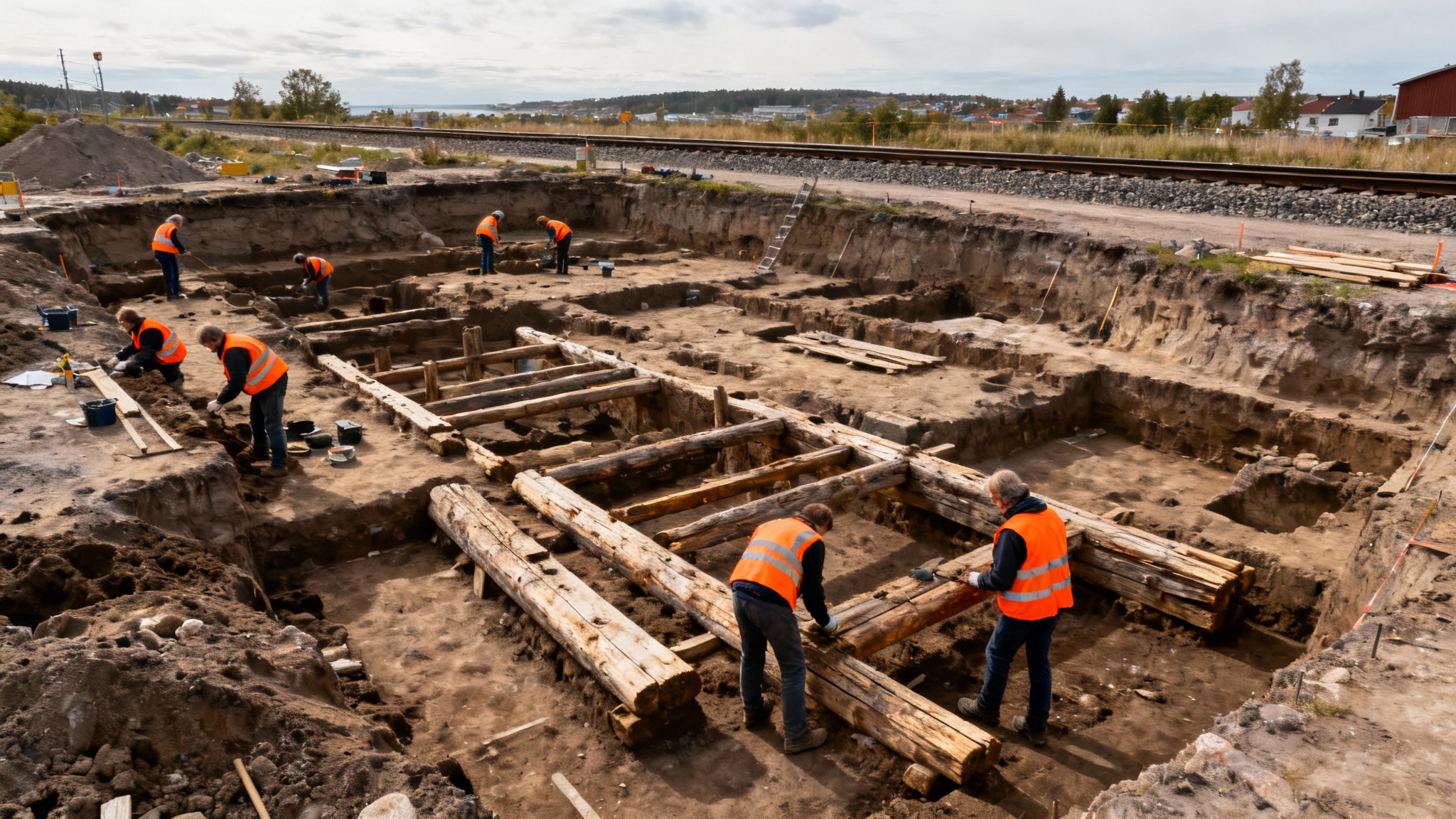 6 trésors engloutis : Quand un chantier de tunnel révèle le passé maritime oublié de la Suède