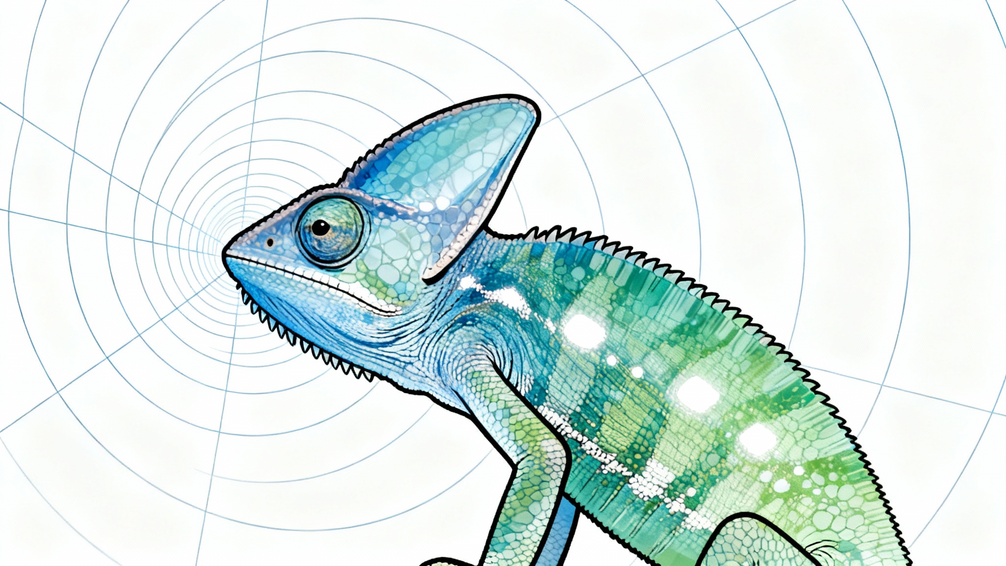 Le secret enfin dévoilé : comment les caméléons voient-ils le monde à 360 degrés ?