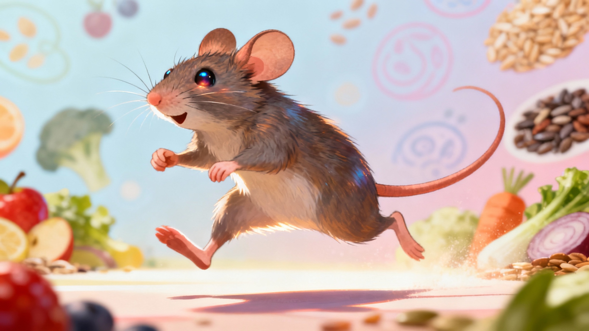Des souris sous régime gras : des résultats impressionnants