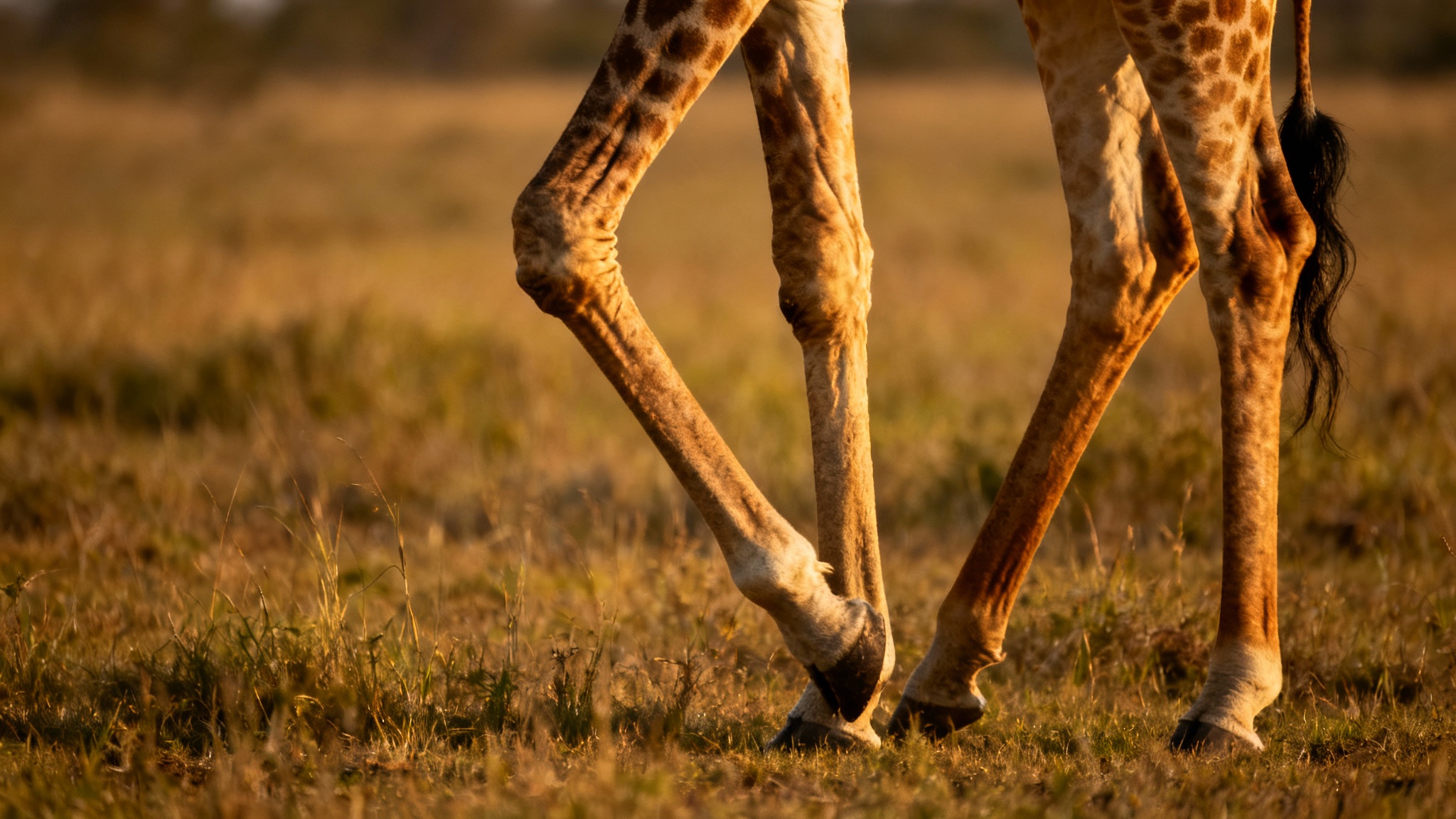 Le secret des girafes pour ne pas s&#039;évanouir est dans leurs pattes, pas leur cou
