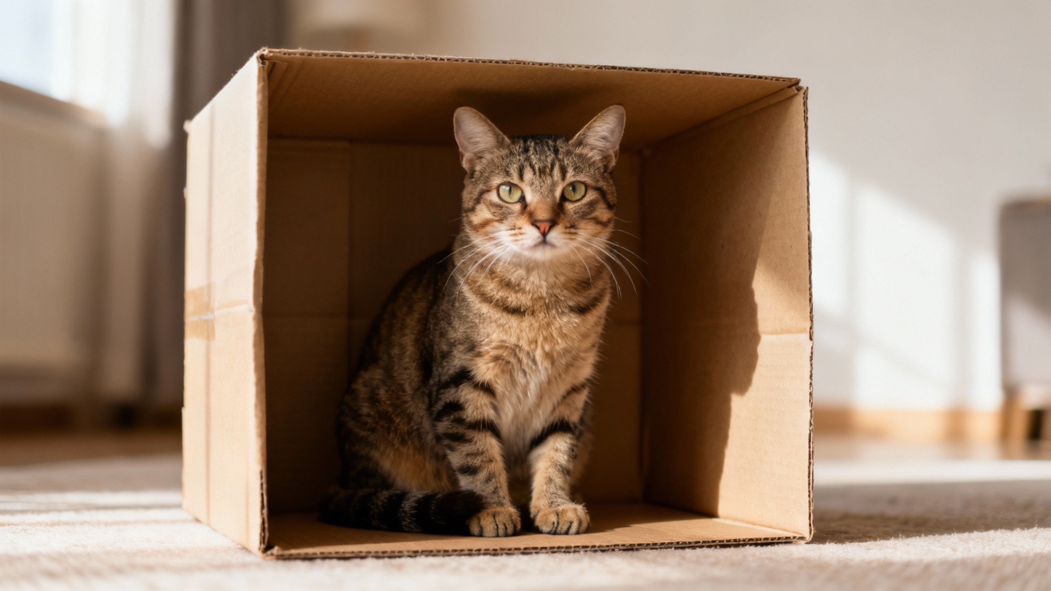 Cette obsession féline pour les boîtes: ce que la science révèle de l’anxiété et de l’instinct de chasse