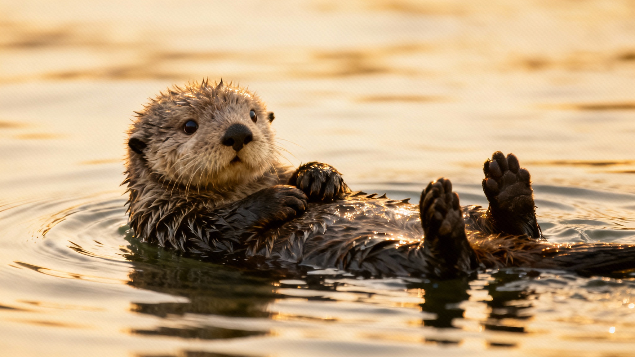 Un cri d&rsquo;alerte dans les eaux californiennes: les retrouvailles miraculeuses d&rsquo;une loutre de mer et de son petit