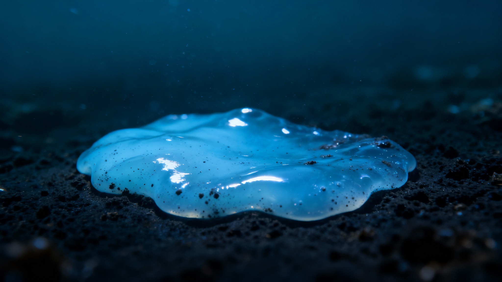 La découverte fascinante d&#039;une &quot;boue bleue&quot; mortelle au fond des mers, remplie de signes de vie tenace