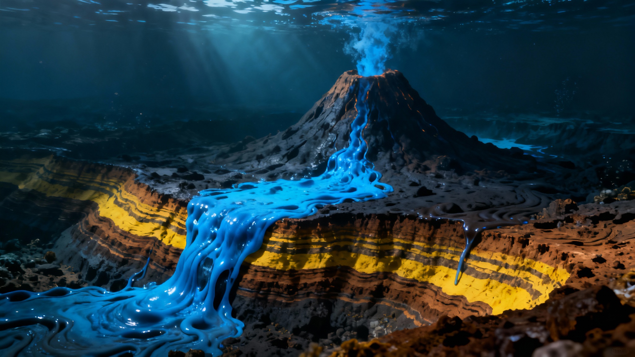 Qu'est-ce que cette boue bleue mortelle ?