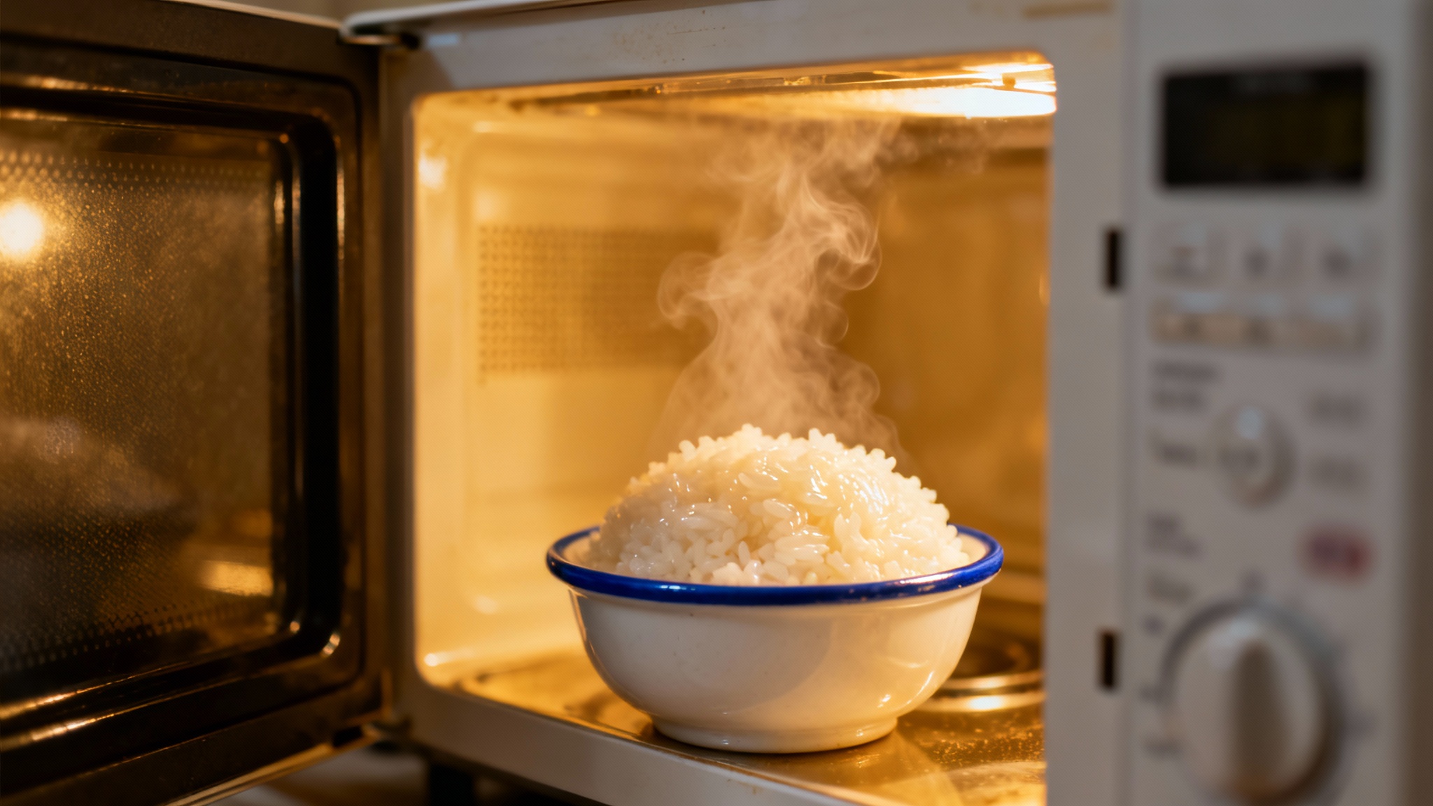 Un danger insoupçonné se cache dans les restes de votre riz réchauffé