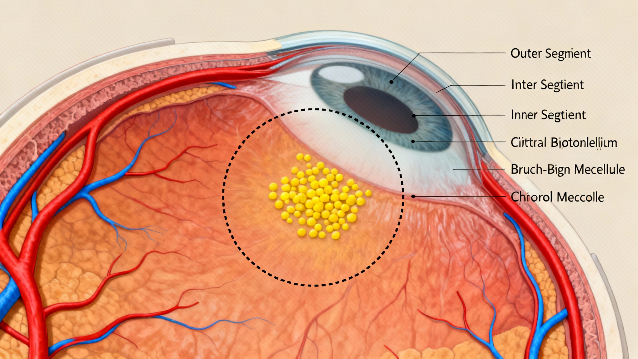 Comprendre la DMLA sèche et le rôle des cellules vitales