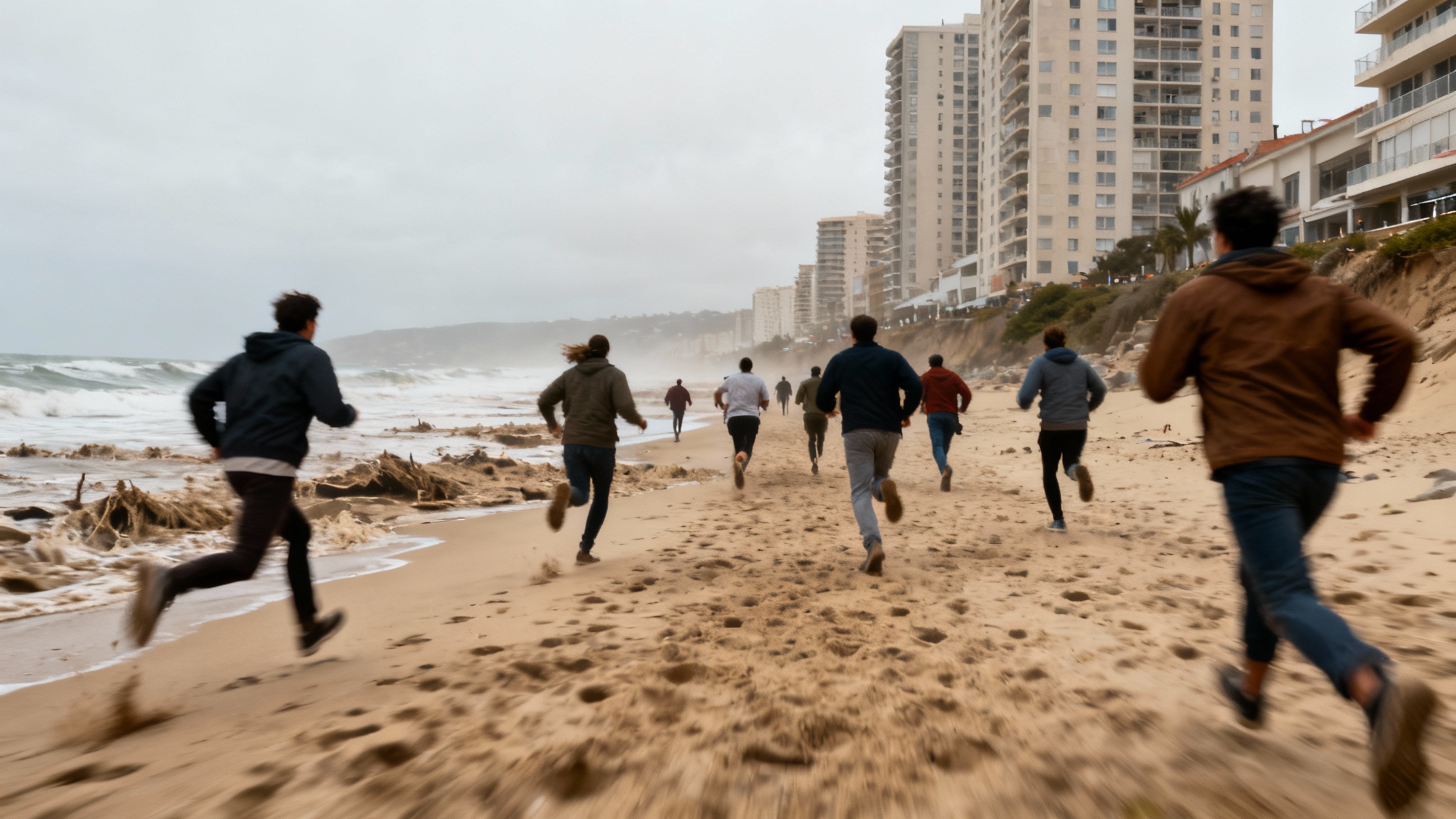 L’unique stratégie de survie : la fuite vers la hauteur