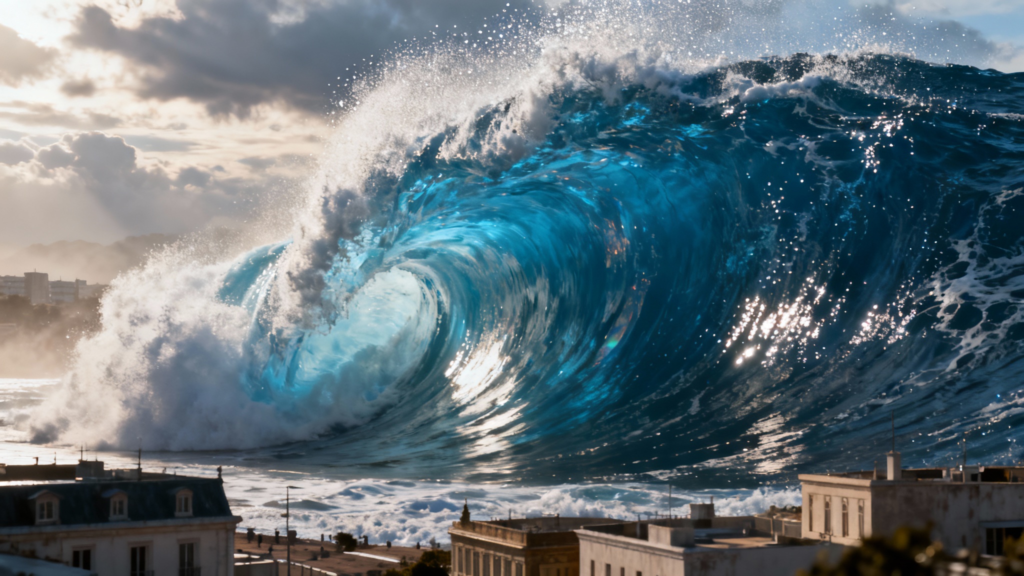 Une transformation spectaculaire à l'approche des côtes