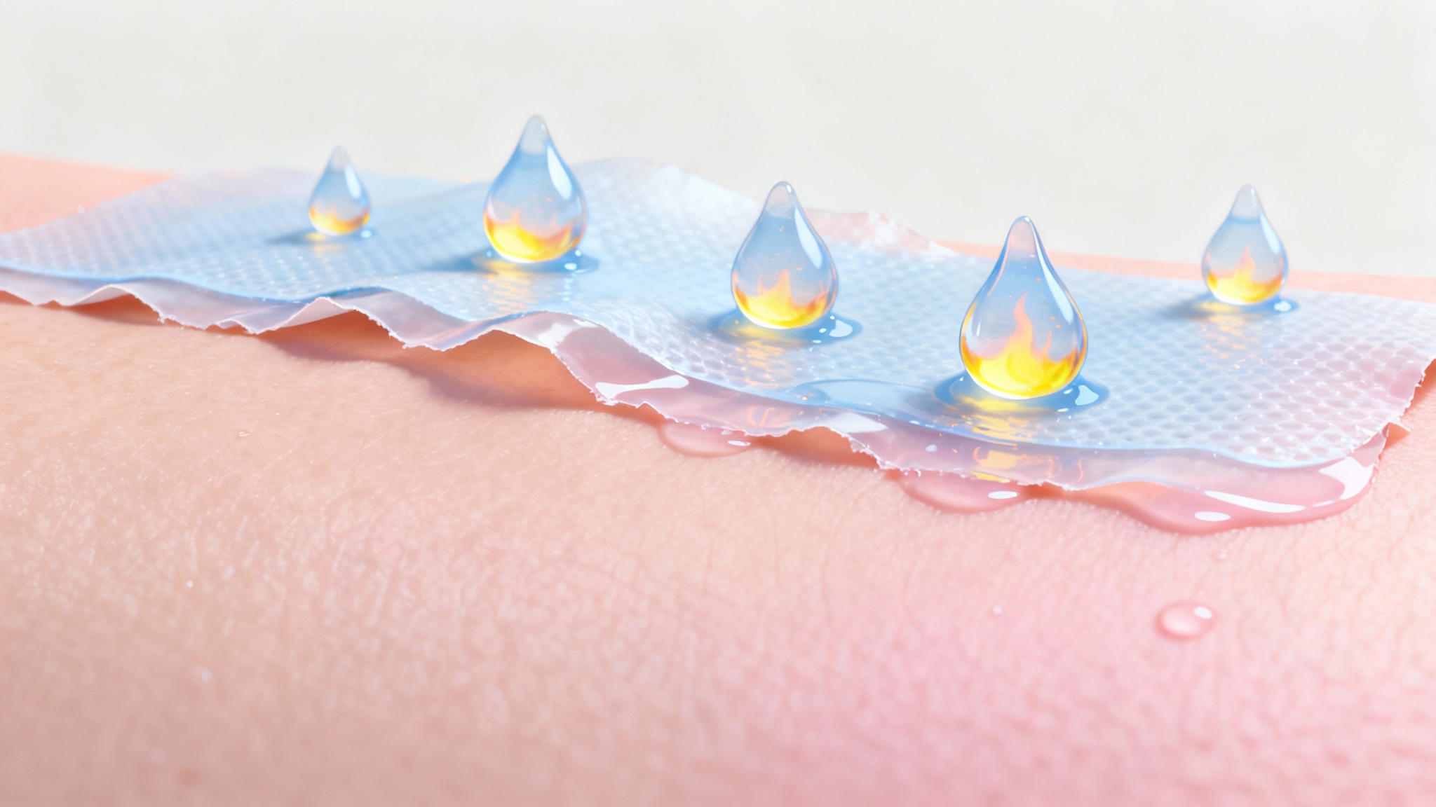 L'assaut contre les huiles protectrices de la peau