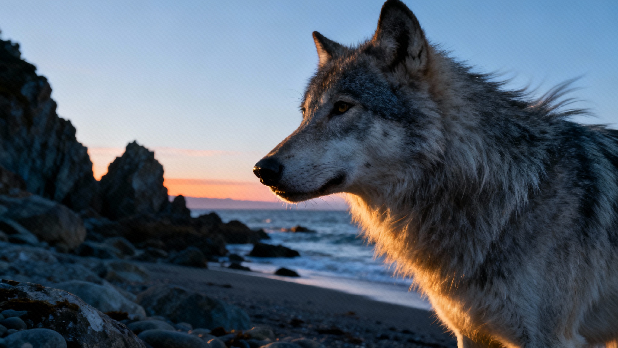 Des loups sauvages surprennent les scientifiques : utiliseraient-ils des outils ?
