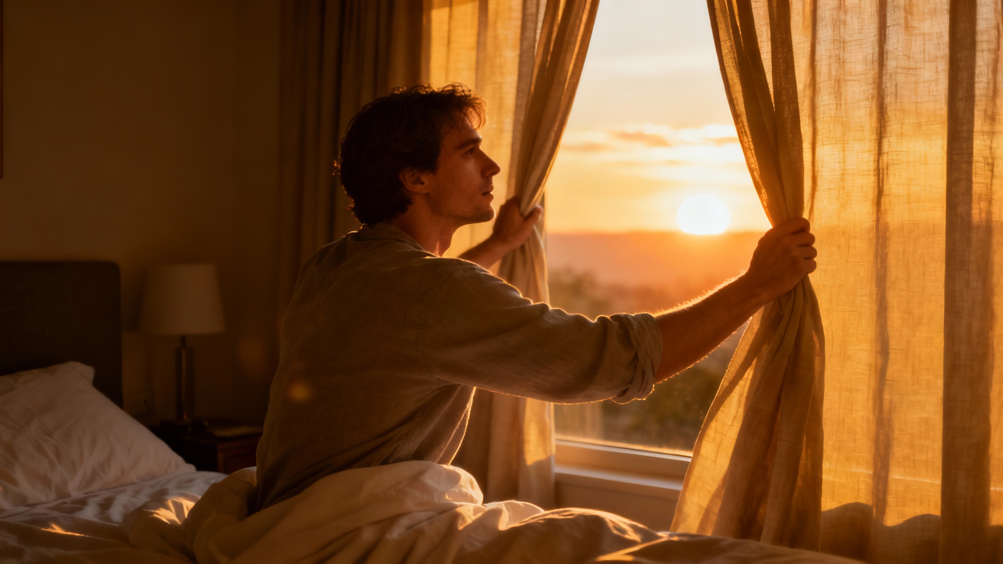 Au réveil, un changement subtil mais réel