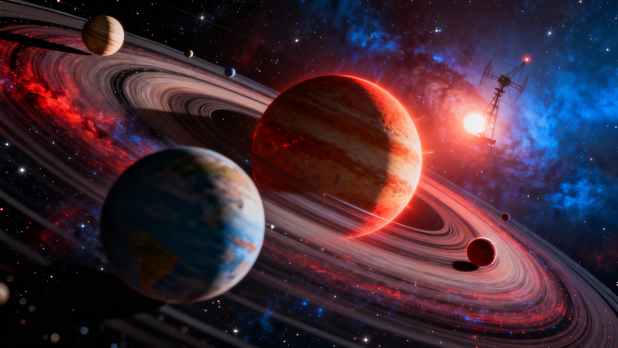 Notre système solaire, un bolide cosmique ? Ce que les galaxies lointaines nous révèlent