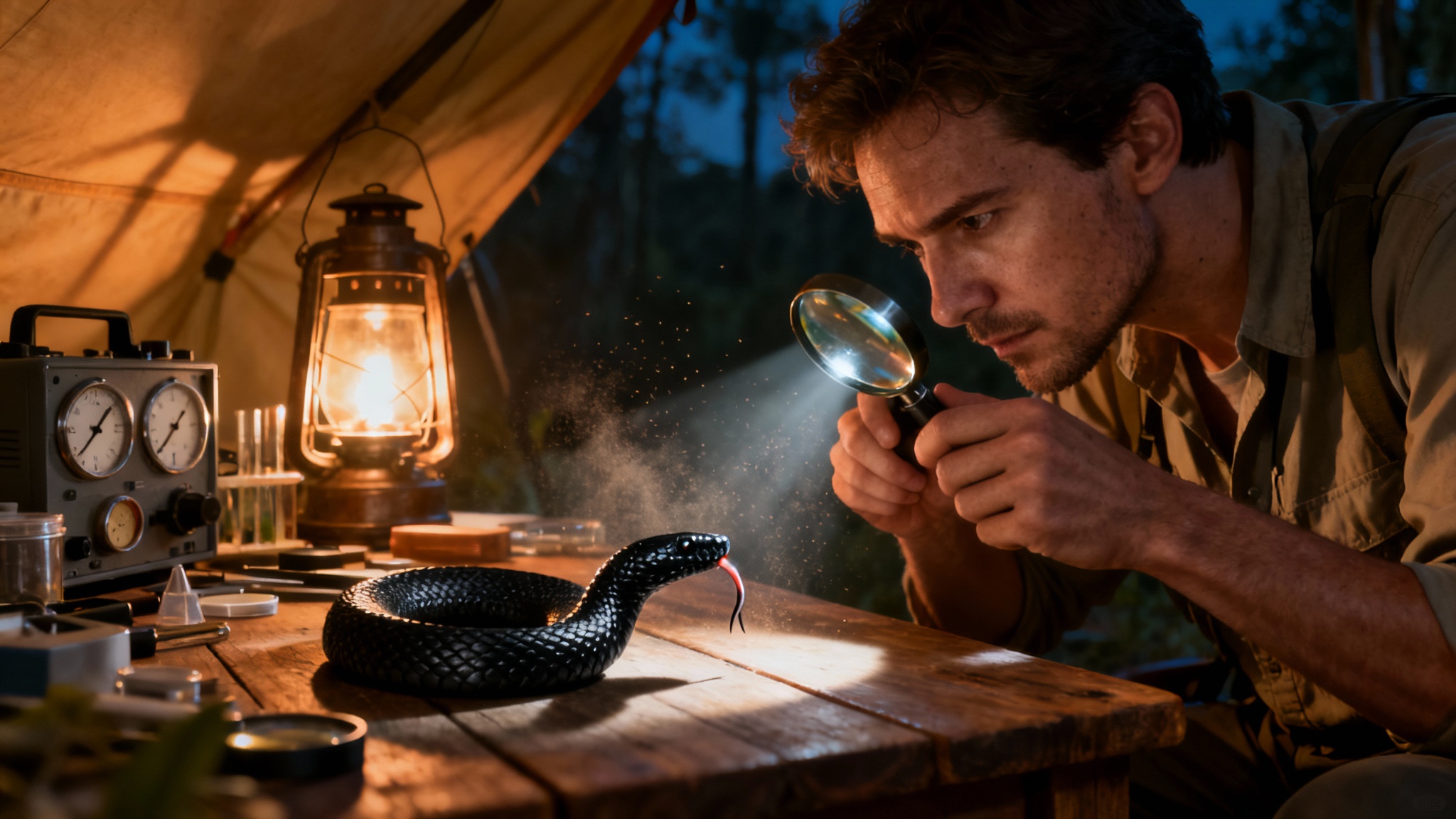 L'enquête : plus qu'un simple serpent