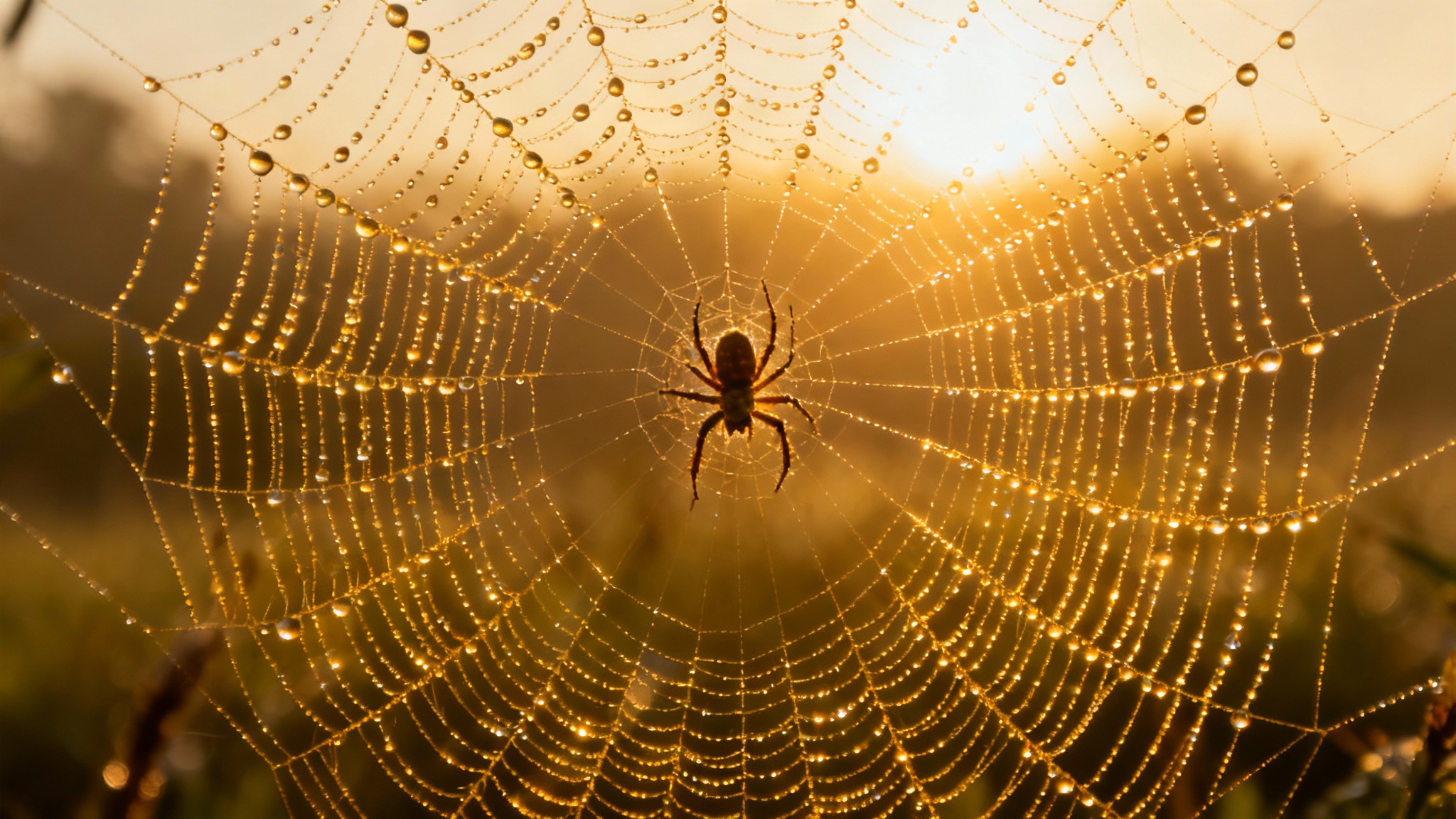 Les toiles surpuissantes des néphiles, de véritables pièges