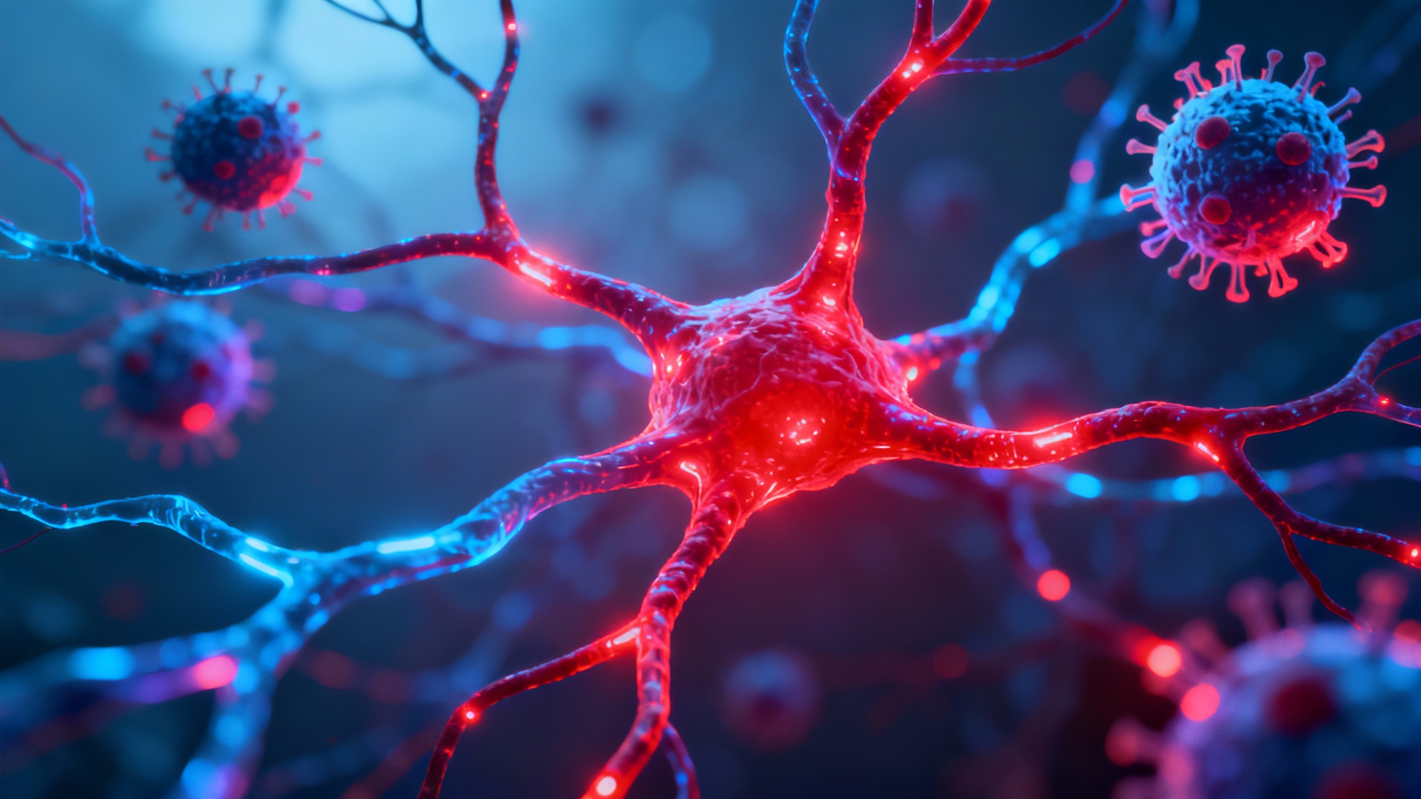 Le dialogue rompu entre le cerveau et les défenses du corps