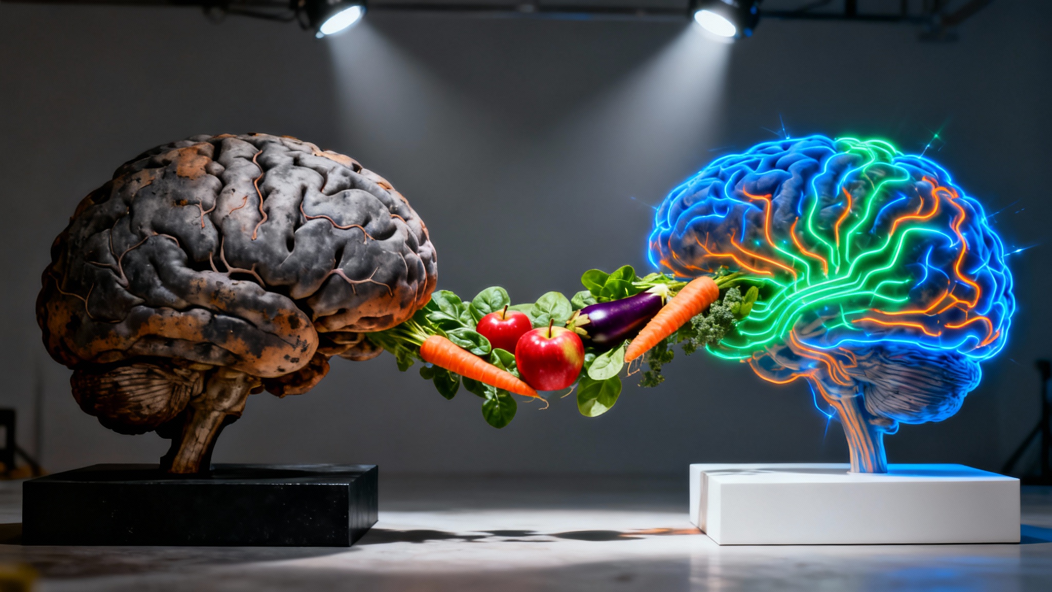 Un secret de jouvence pour le cerveau ? L&#039;alimentation pourrait inverser certains effets du vieillissement