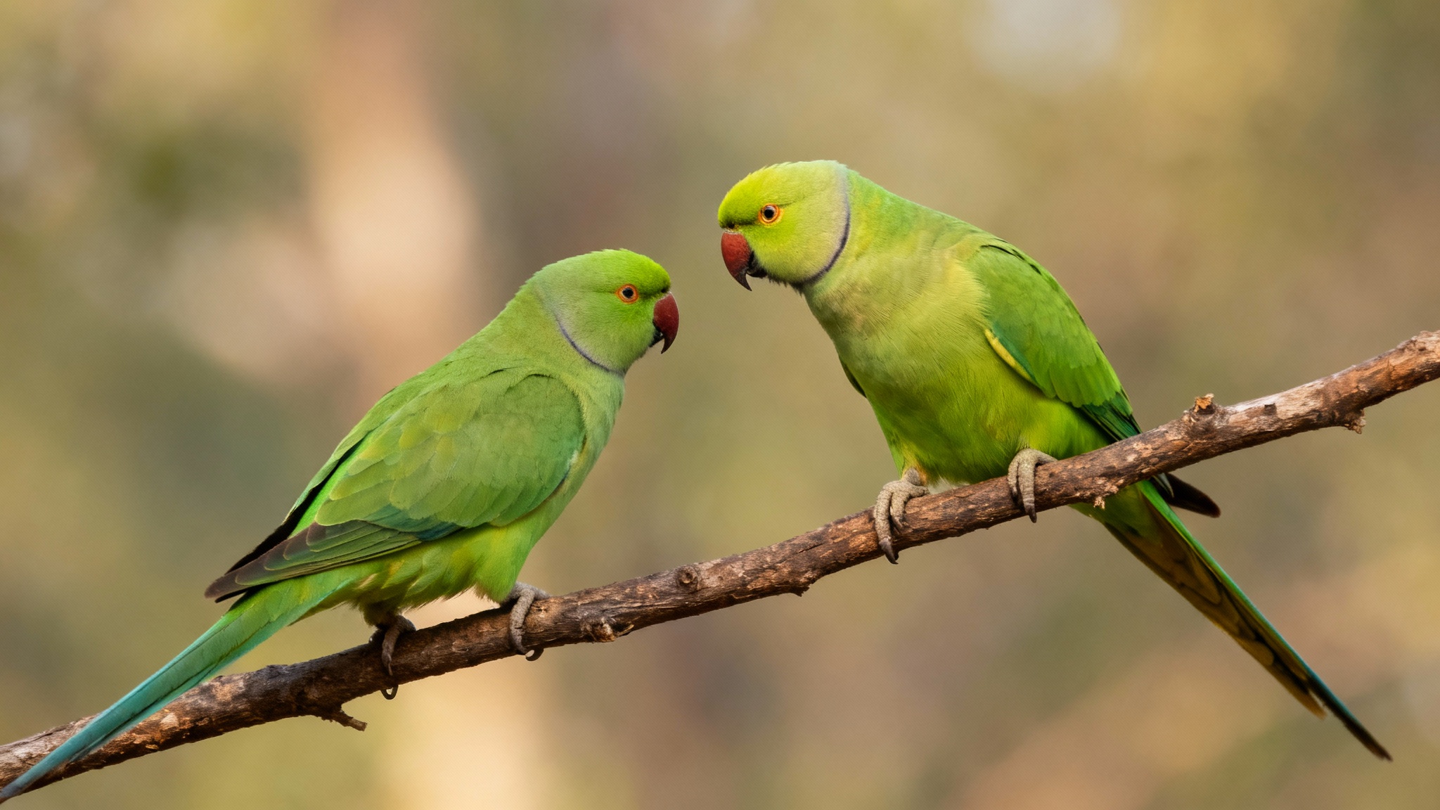 Comment les perruches nous apprennent à nous faire des amis : la prudence avant tout