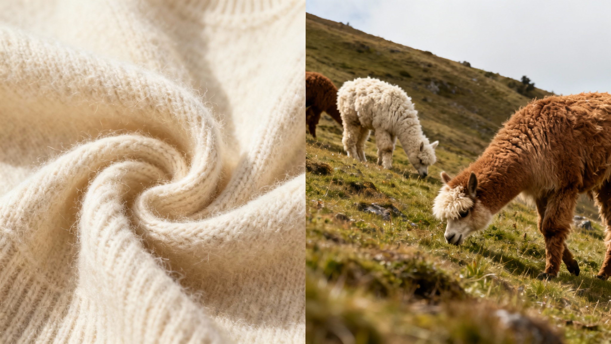 Cachemire et alpaga : les incontournables haut de gamme
