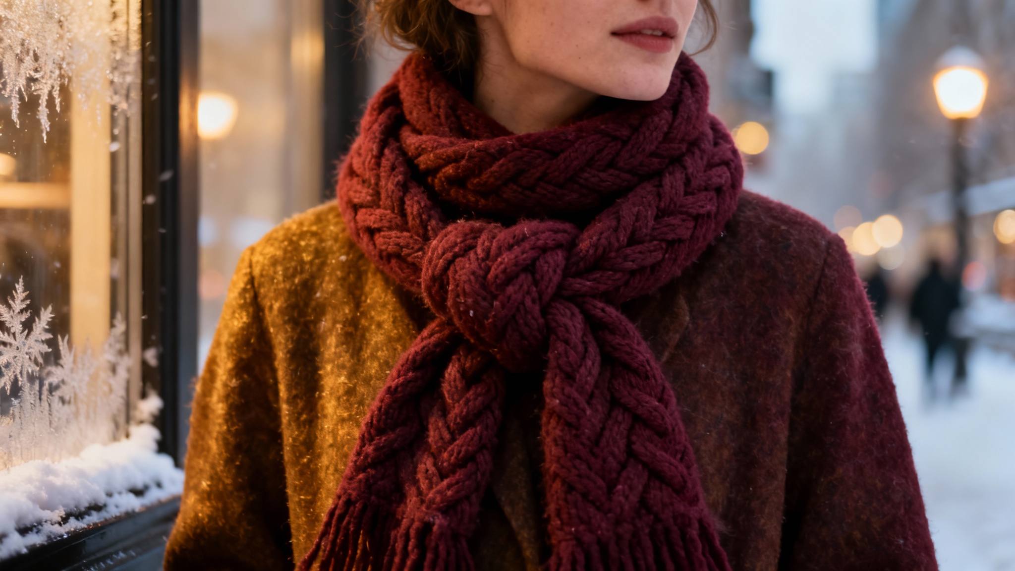 Le nœud d&#039;écharpe parfait qui vous garantit chaleur et élégance : l&#039;astuce virale qui change tout.