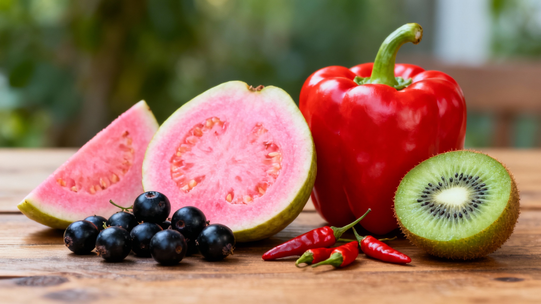 Au-delà du kiwi: 6 aliments méconnus qui dominent secrètement le classement de la vitamine c