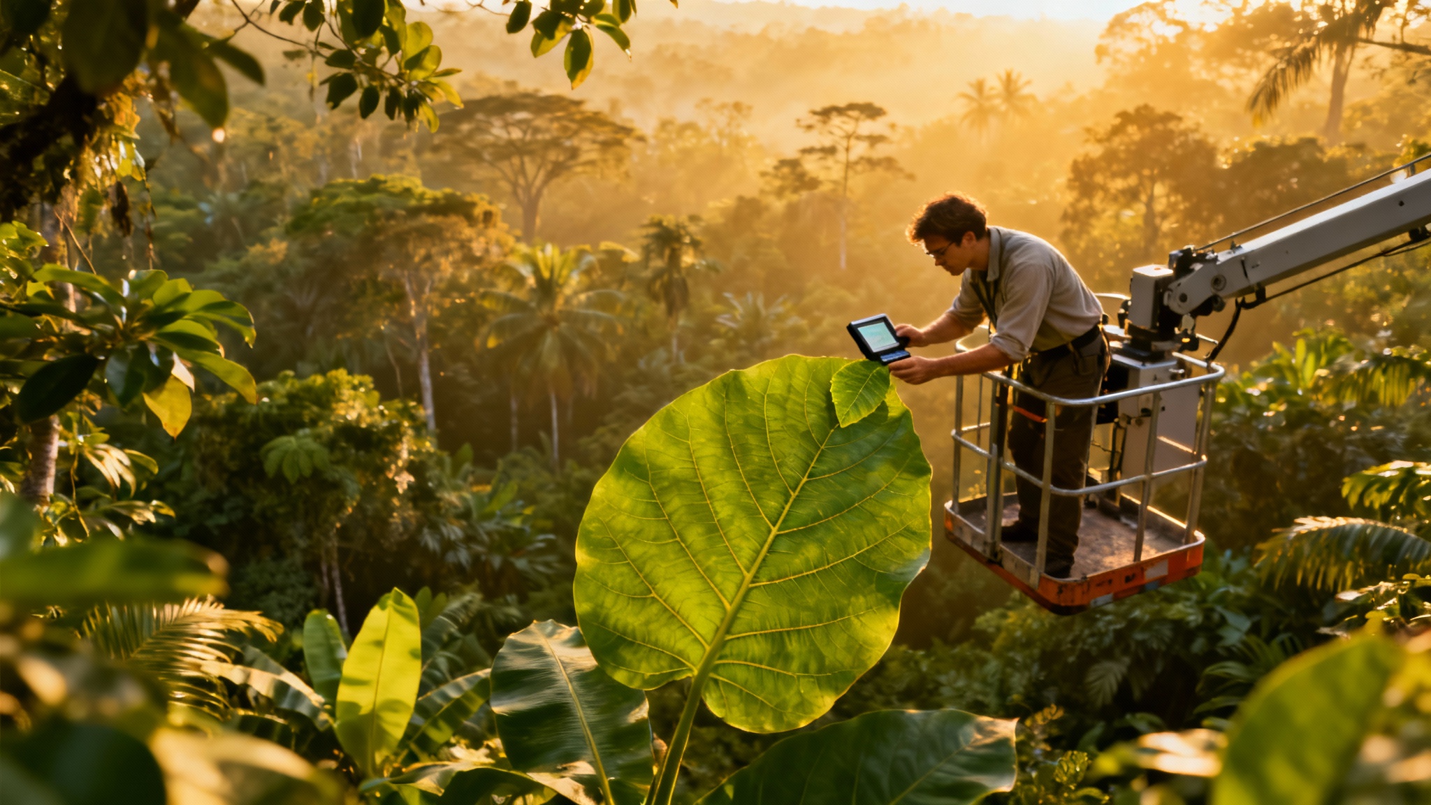 Une expérience surprenante : et si l&#039;avenir des forêts tropicales se lisait dans des feuilles de thé ?