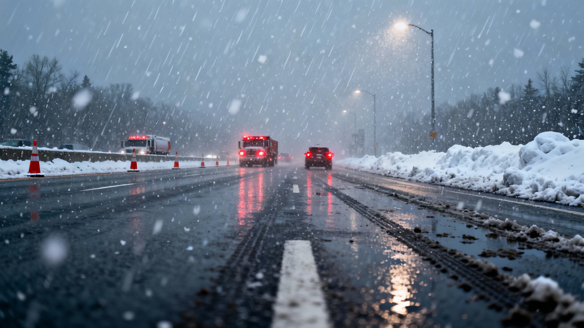 Le québec face à un cocktail météo périlleux: quand la pluie gèle, la prudence s&#039;impose