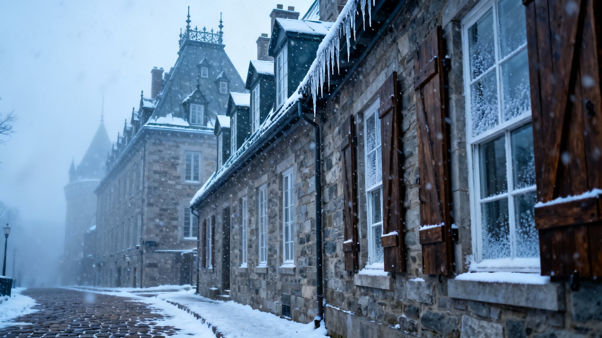 Variations et humidité à l'est