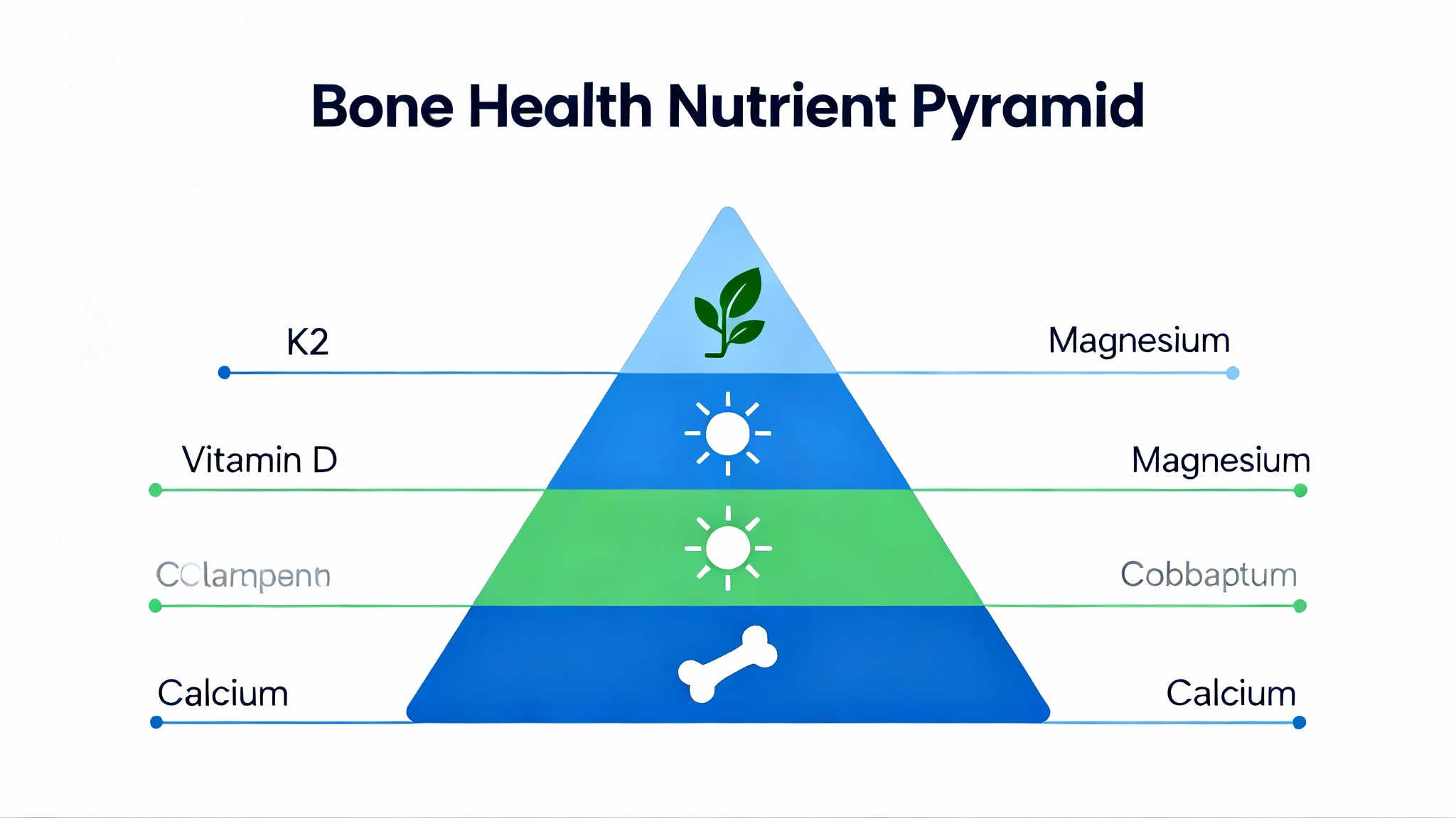 Le secret: une synergie de nutriments, pas seulement du calcium