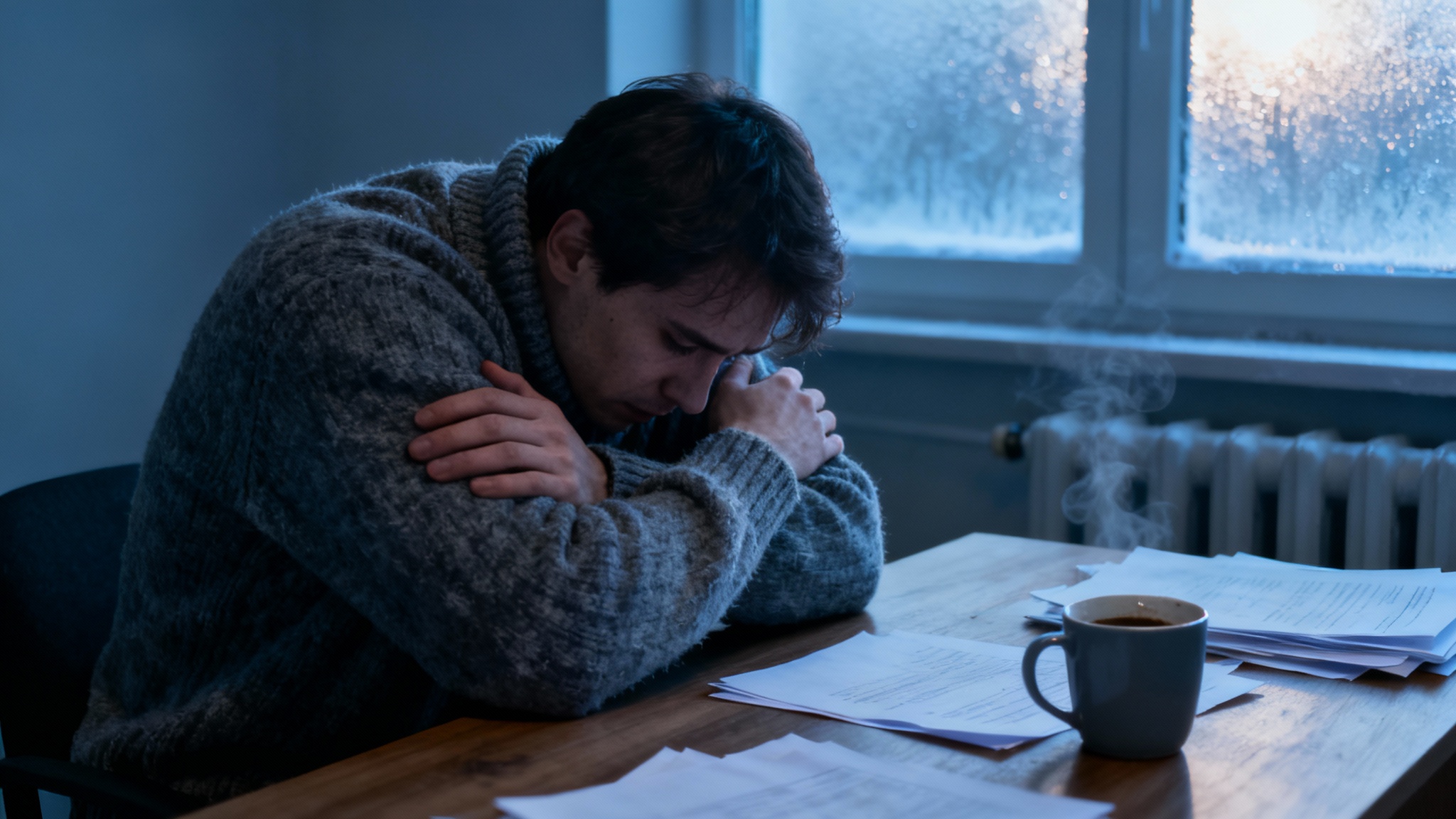 Quand le froid épuise nos réserves nerveuses