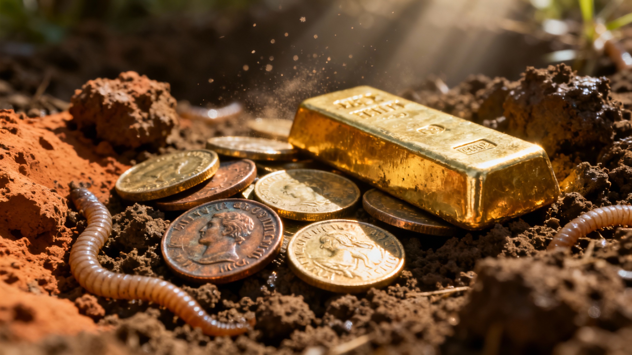 Il creusait pour une piscine et a trouvé un trésor de 800 000 $