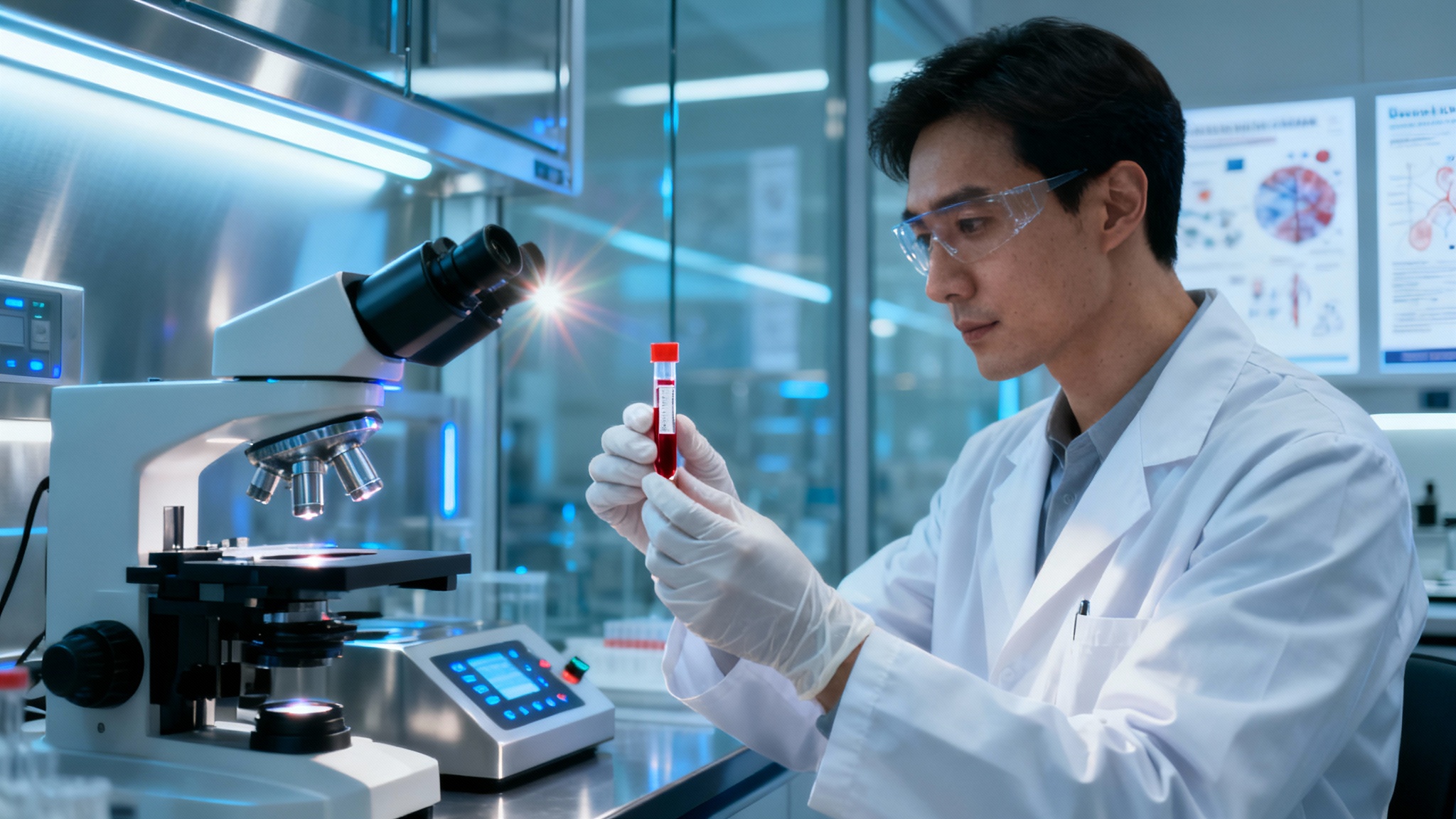 Le test sanguin : traquer l'invisible dans le sang