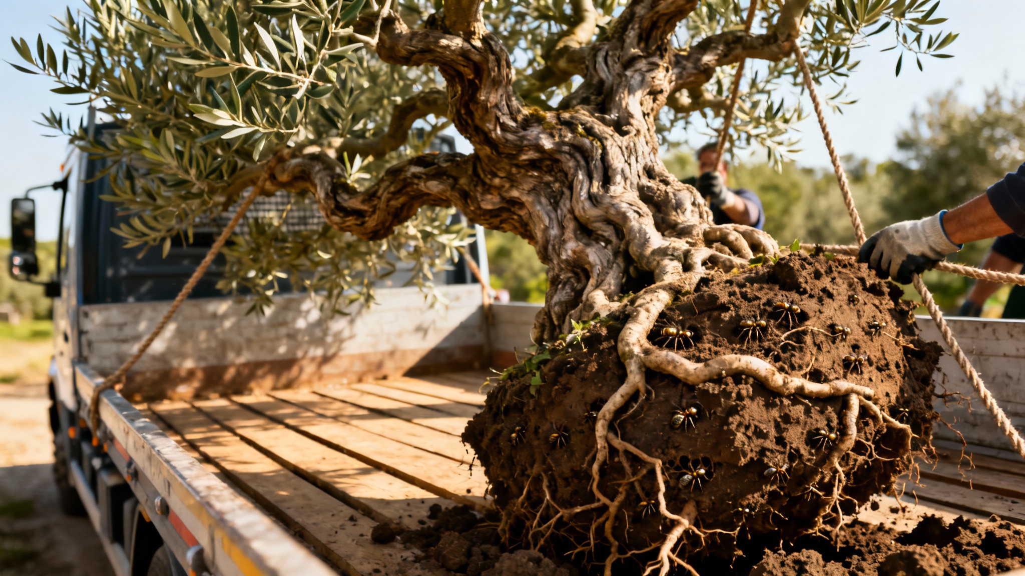 La piste des oliviers centenaires