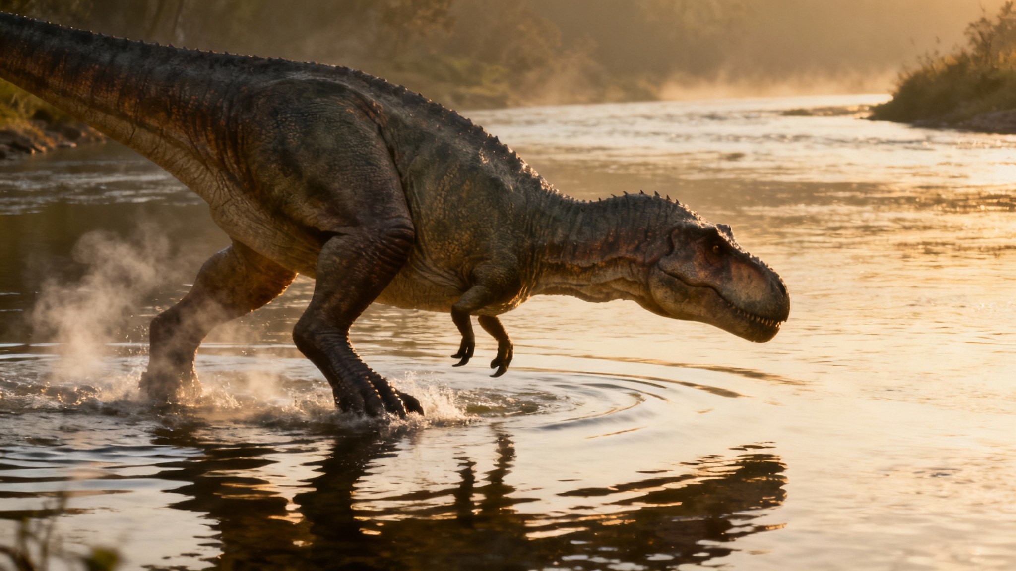 Le T. rex savait-il nager ? Une question qui flotte dans l&#039;air