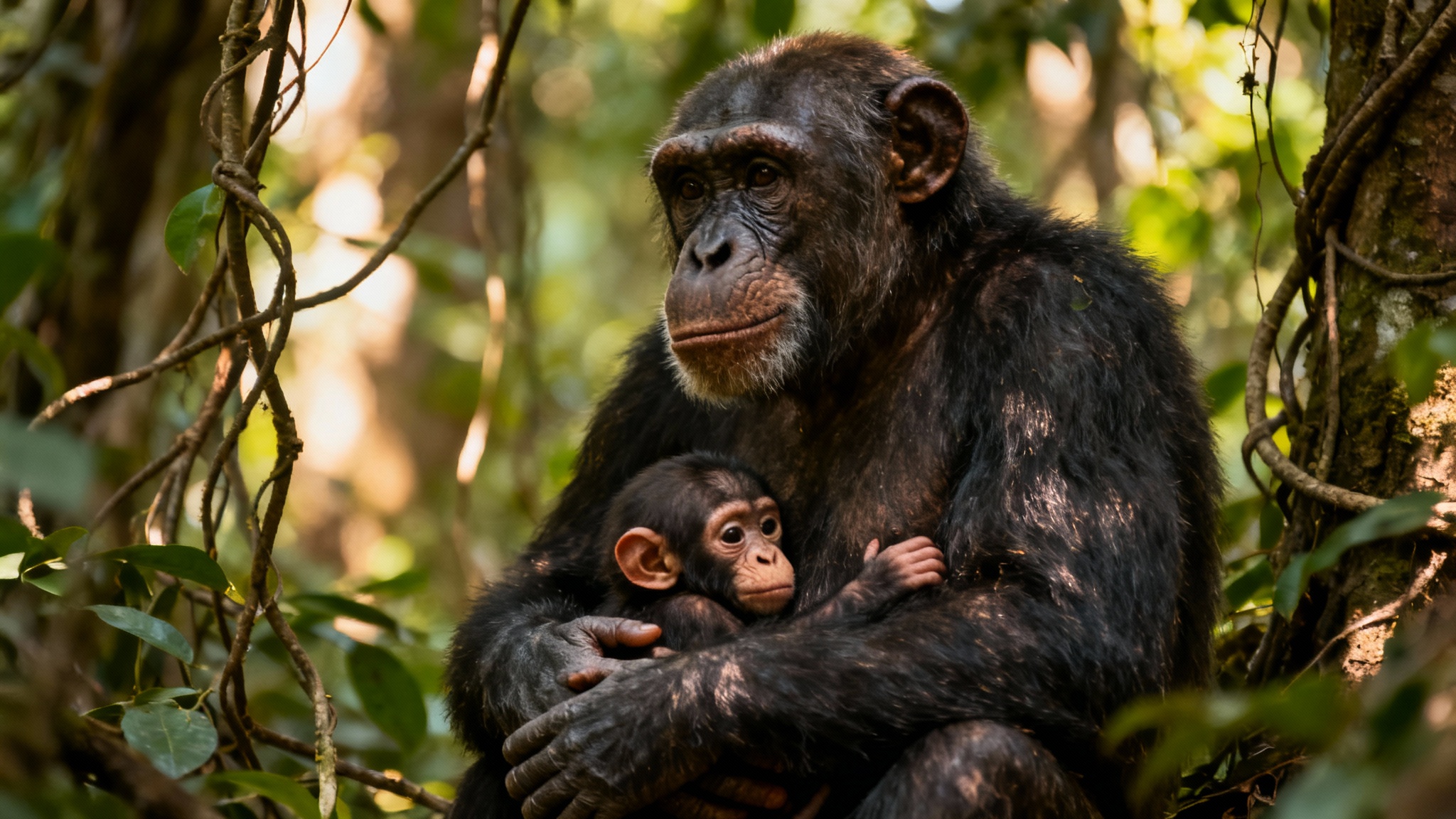 La guerre a payé: l&#039;incroyable baby-boom d&#039;un clan de chimpanzés vainqueur en Ouganda