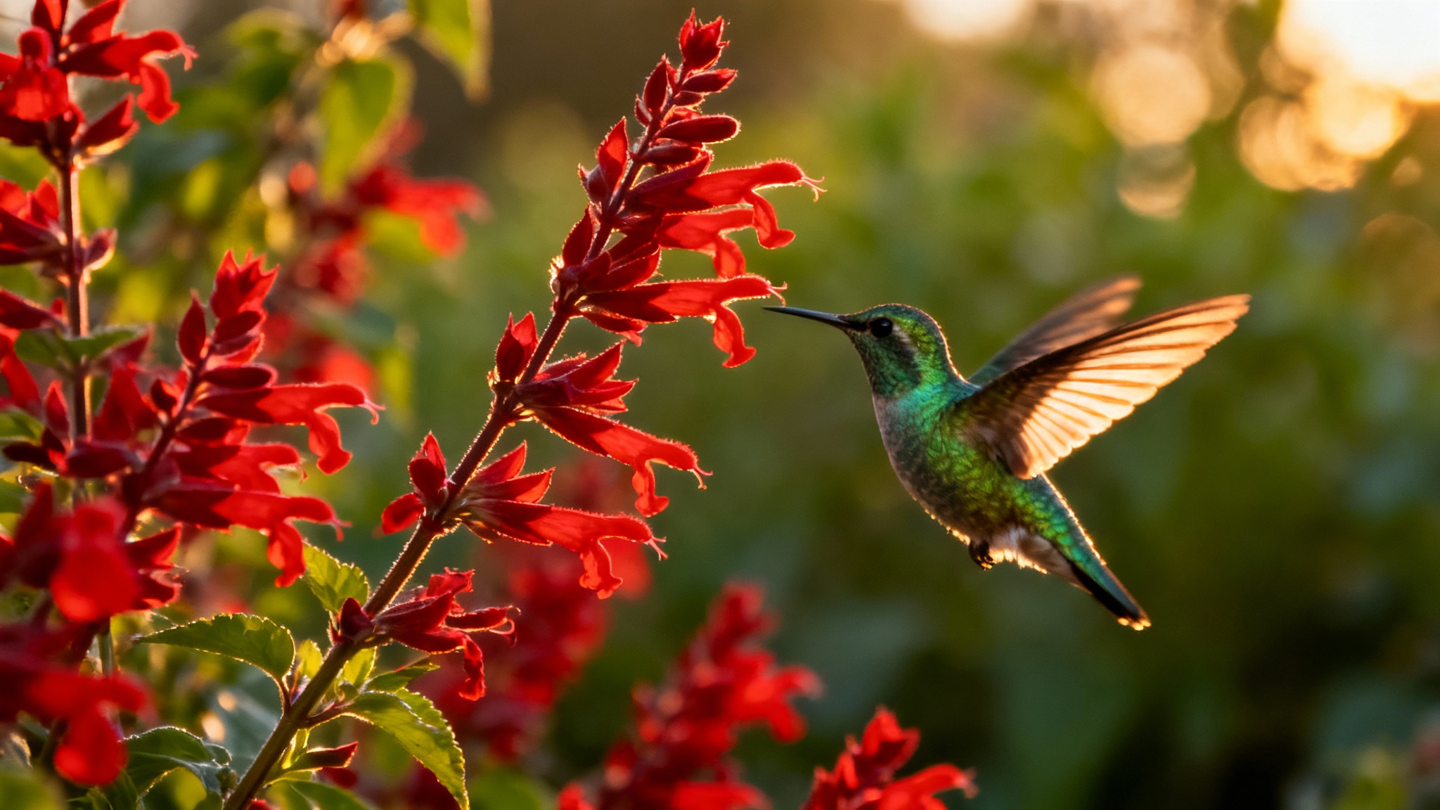 Ces quatre plantes faciles à cultiver feront de votre jardin un refuge pour les colibris