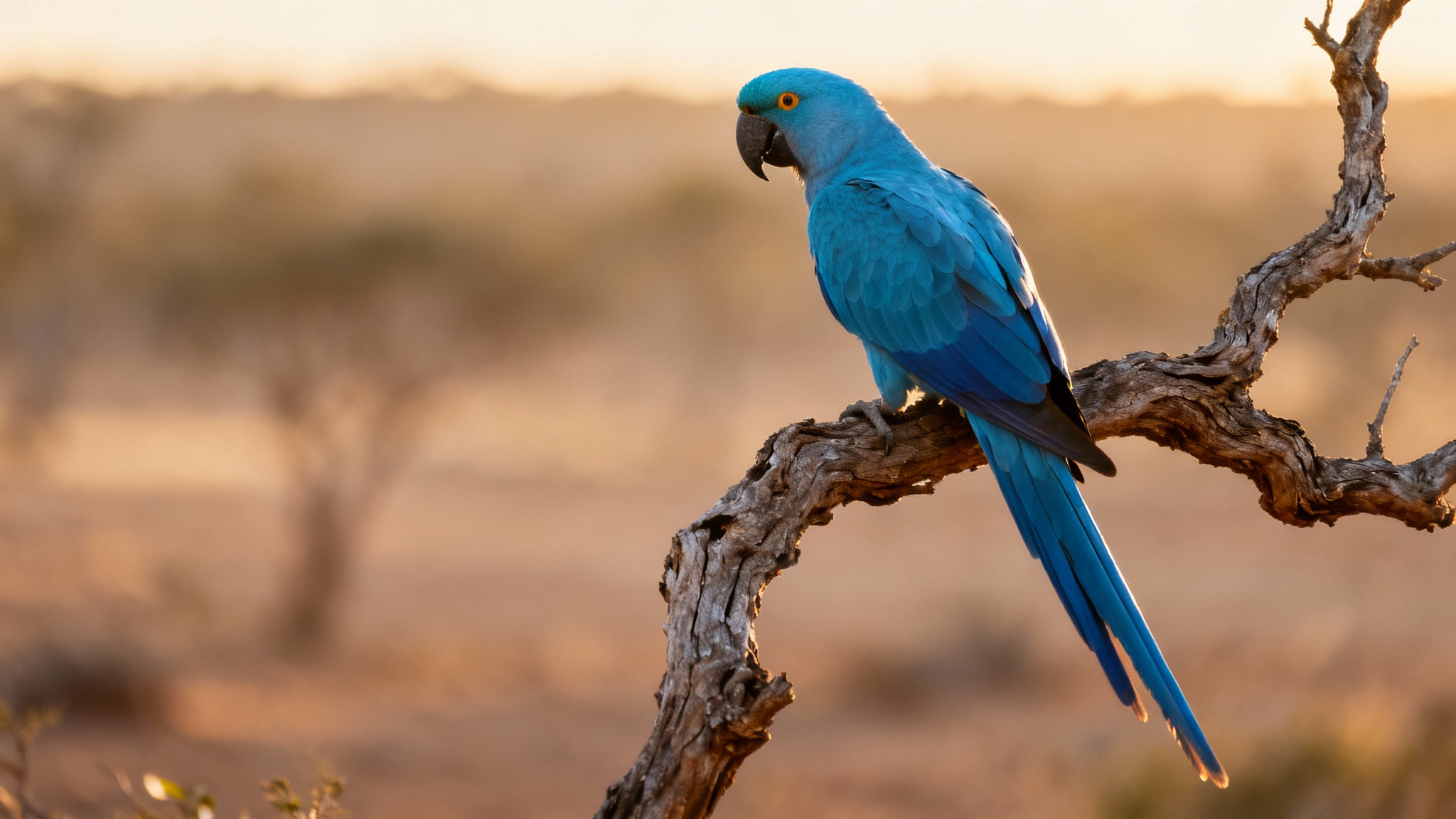 Tragédie pour les aras de Spix : un virus mortel frappe les derniers perroquets bleus en liberté