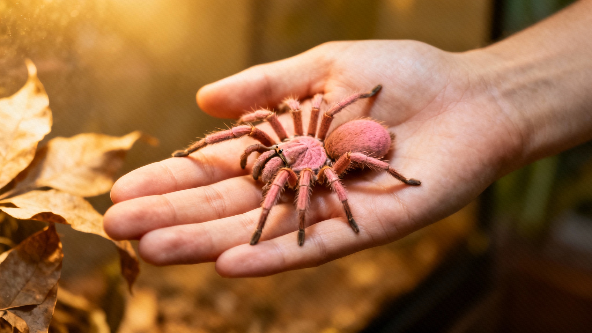 La tarentule rose du chili : beauté, prédateur et animal de compagnie étonnant