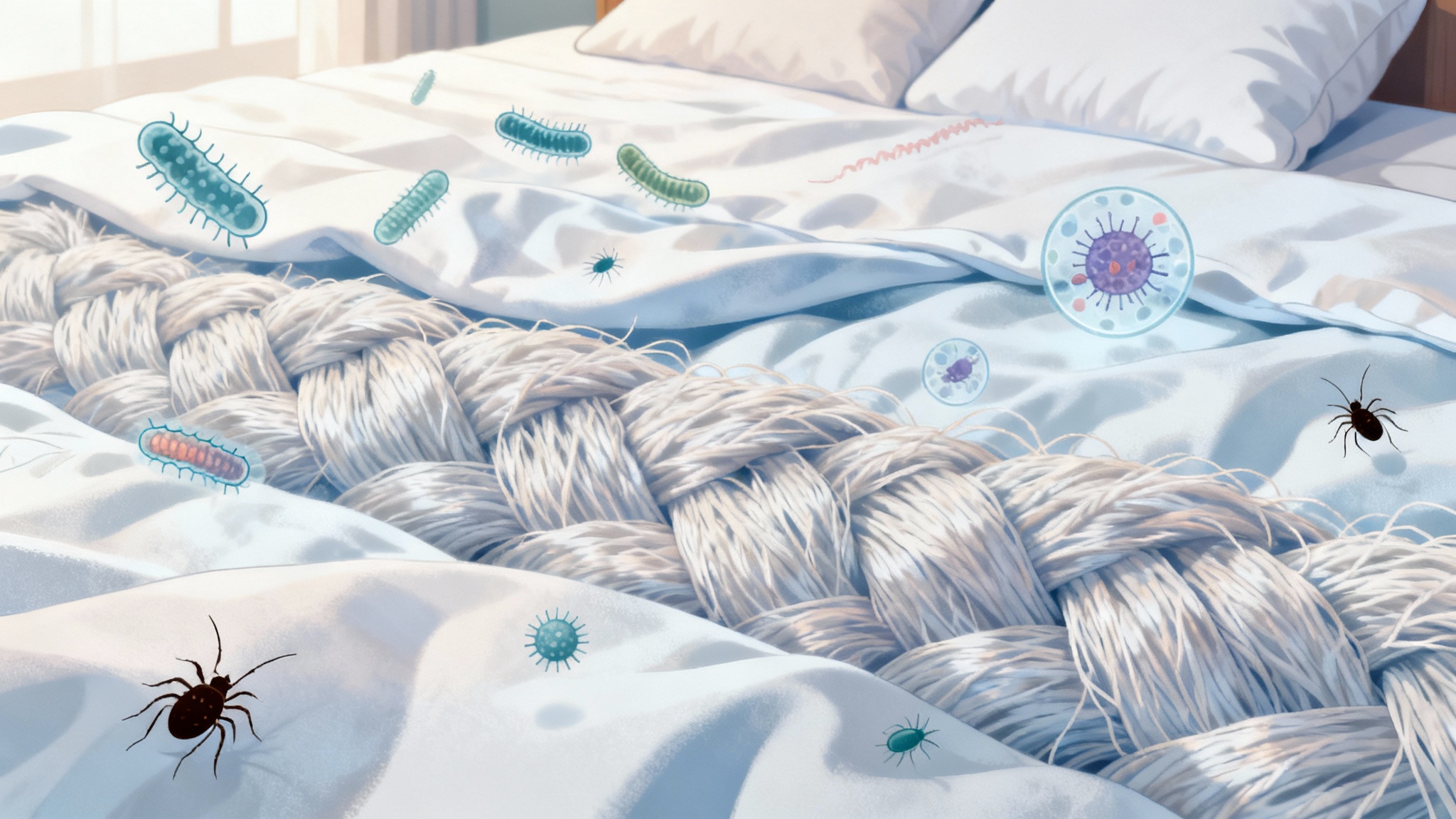 Ce qui se cache dans votre lit : le guide pour des draps toujours propres