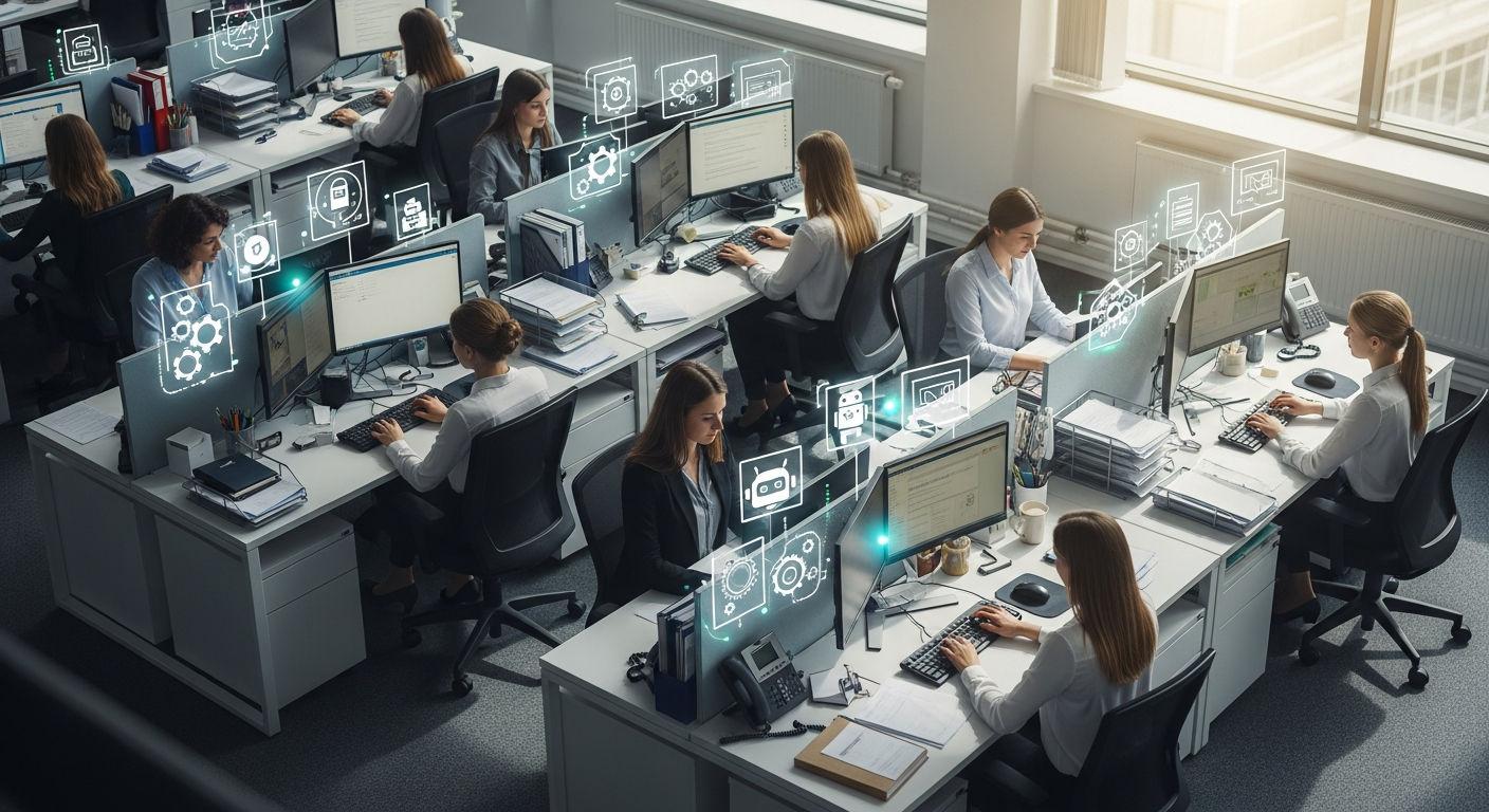 Des tâches routinières dans le viseur des algorithmes