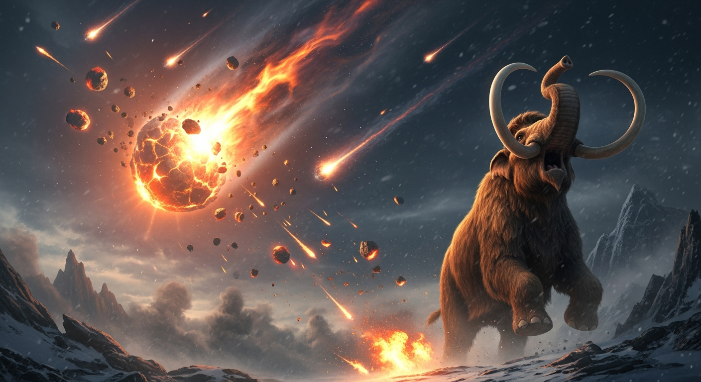 Ce qui a vraiment tué les mammouths : la nouvelle preuve de la comète fragmentée il y a 13 000 ans